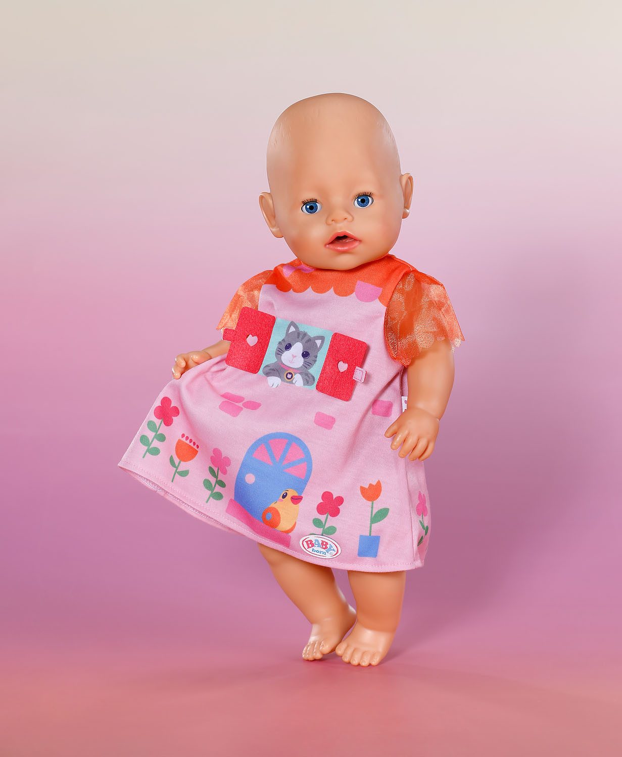 Baby Born Puppenkleidung Kleid Haus, 43cm – Bild 2 von 5