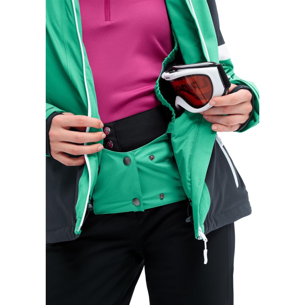 Maier Sports Skijacke Hanni Perfekte Ski-Jacke für Damen mit wärmender mTHERM Isolation, wind