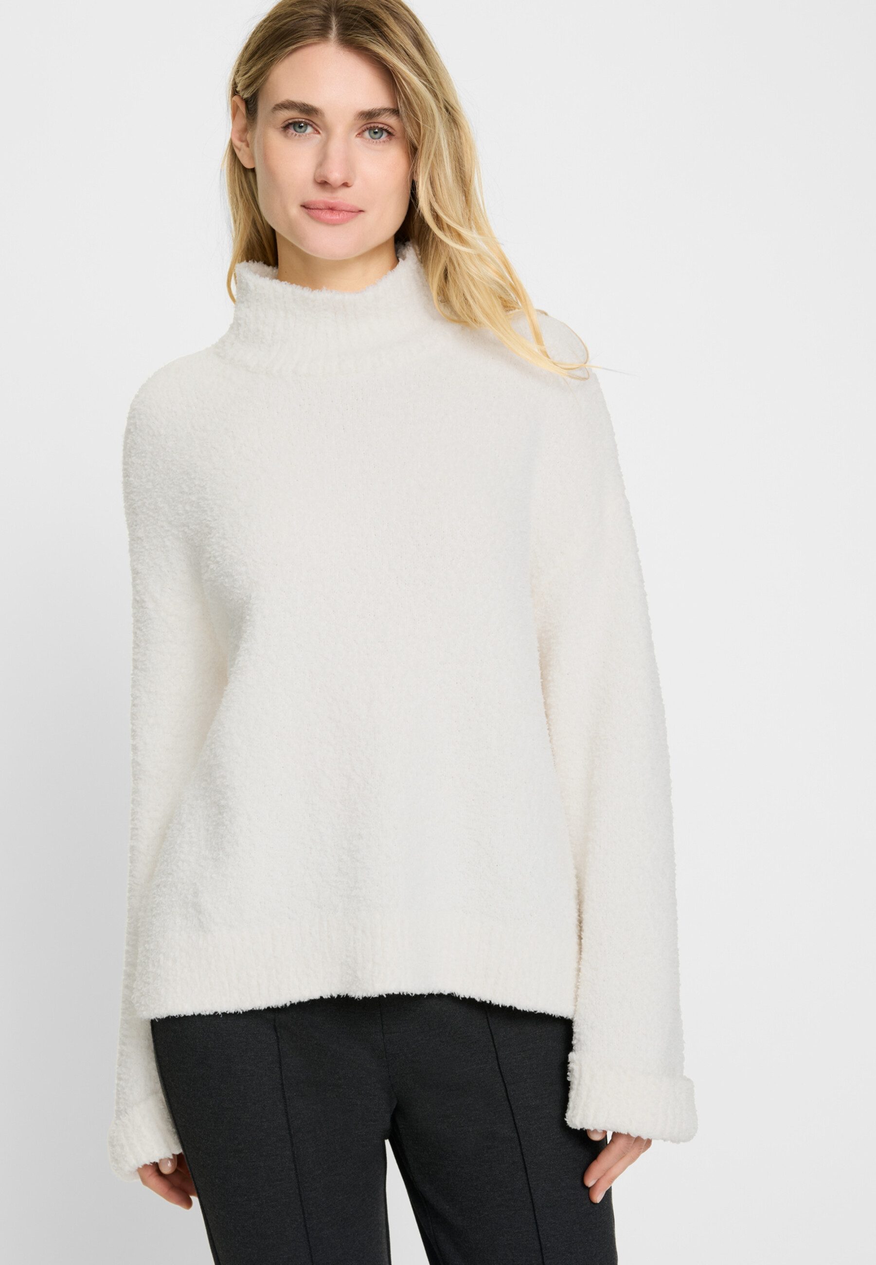 Olsen Strickpullover mit Turtel-Neck