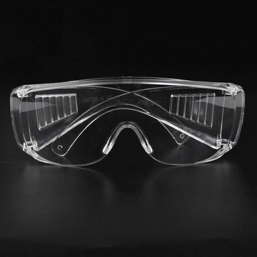 KIKI Arbeitsschutzbrille Schutzbrille, Augenschutz, Schutzbrille mit klaren Gläsern, für Damen