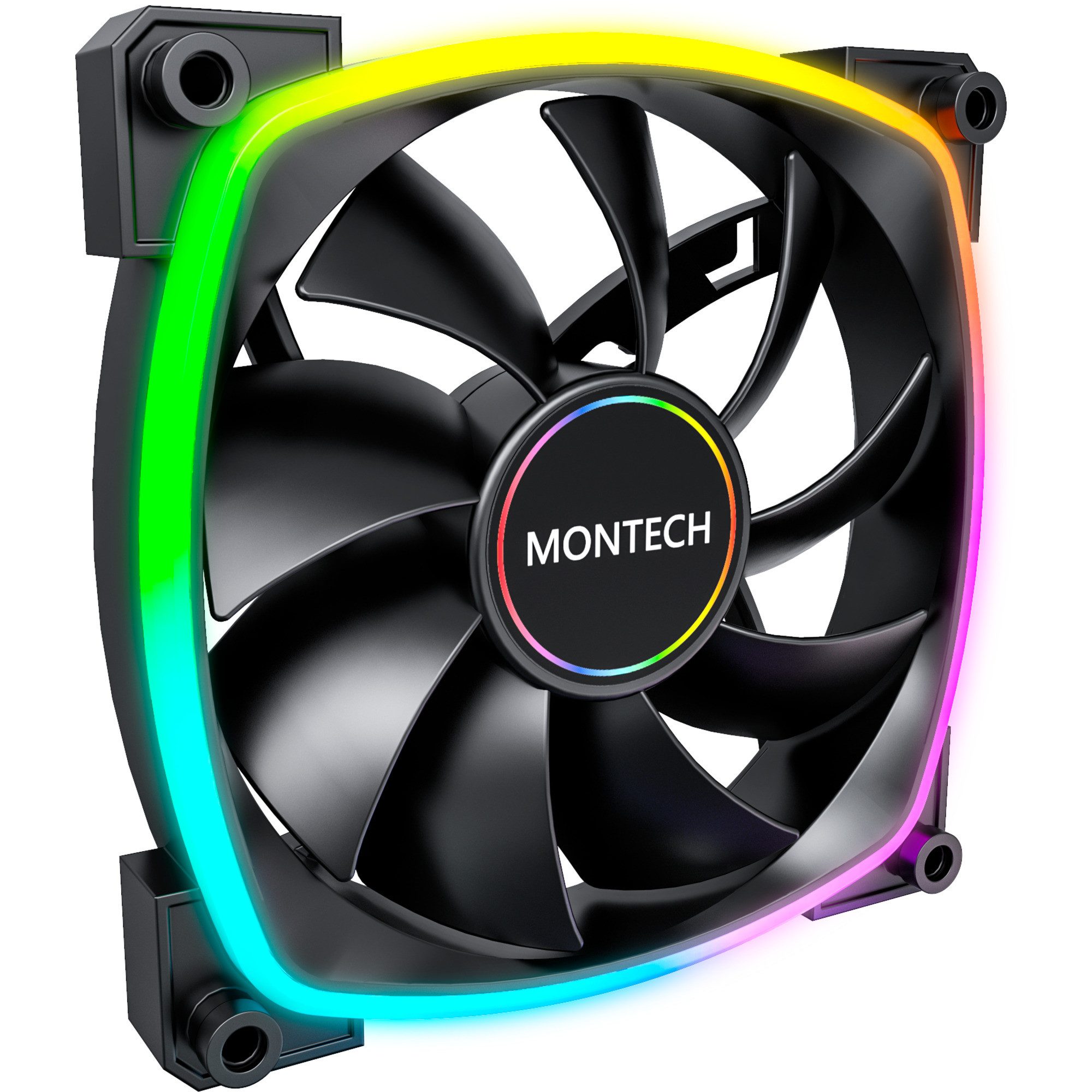 Gehäuselüfter Montech AX140 PWM 140x140x25, Gehäuselüfter