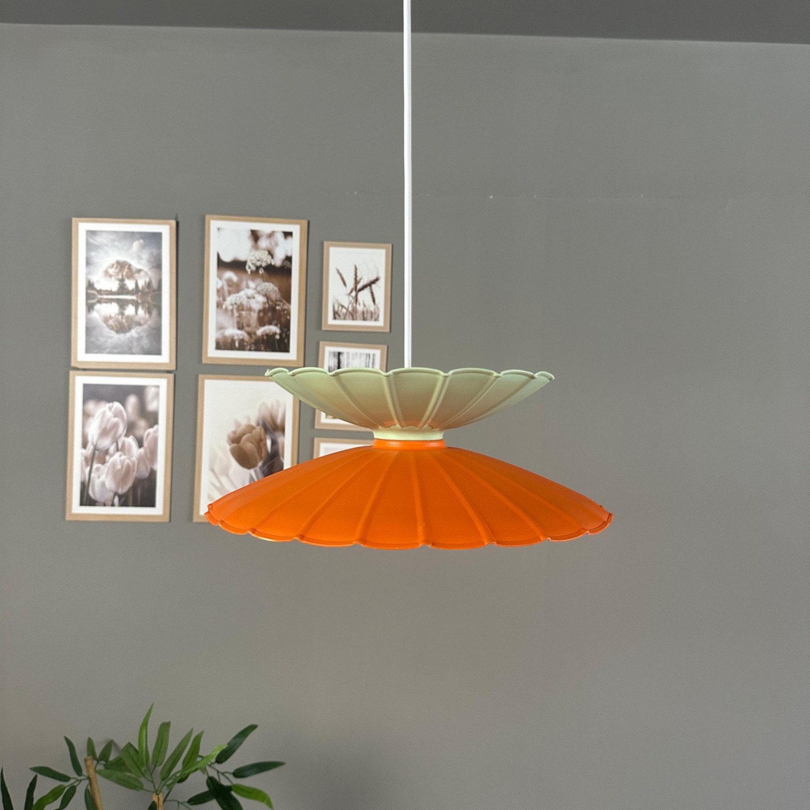 Bamyum Pendelleuchte Pendelleuchte Rubby Metall Ø34cm, Modern Hängelampe, o günstig online kaufen