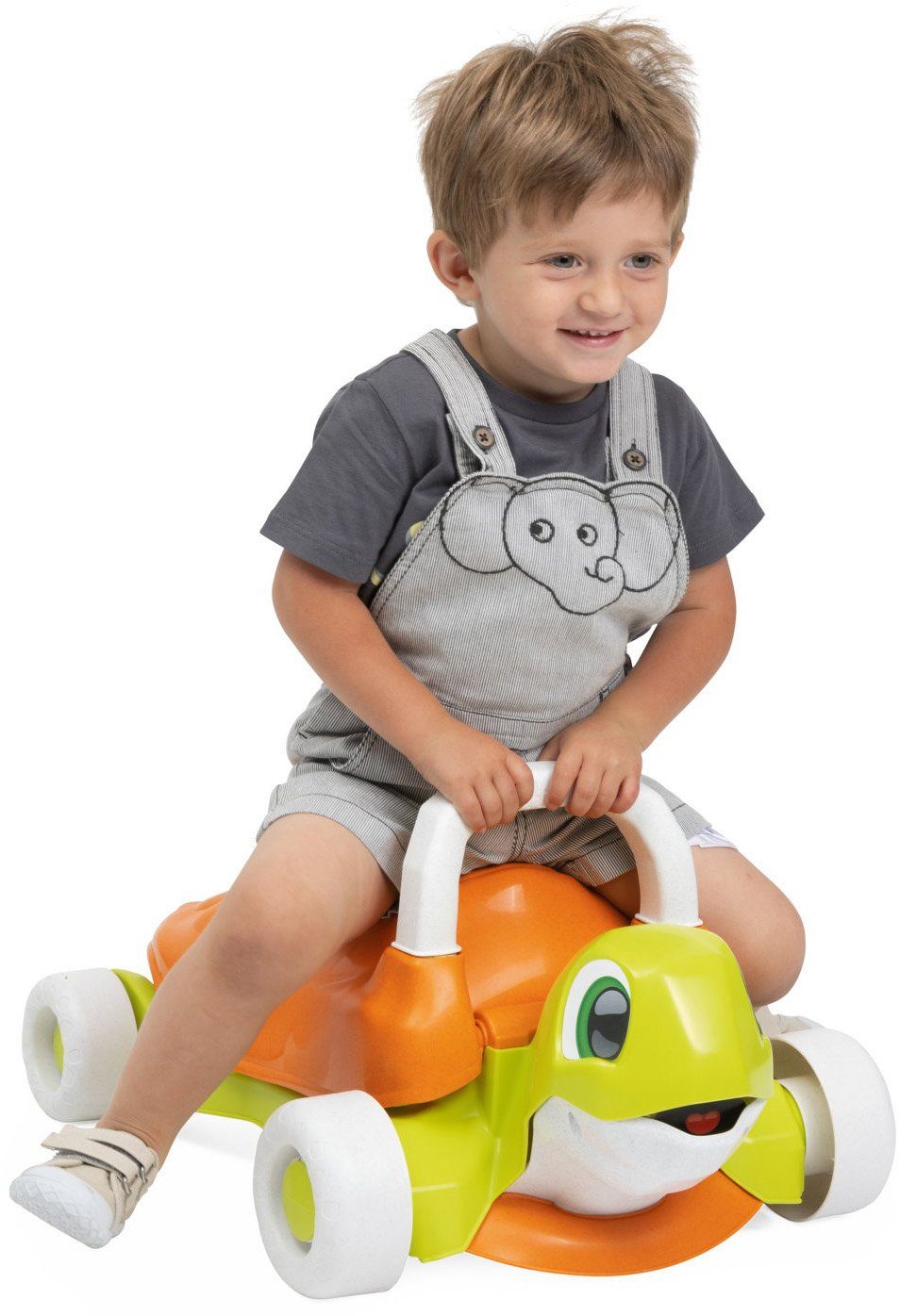 Chicco Lauflernhilfe Walk&Ride Turtle, teilweise Europe recyceltem Material; in Made aus