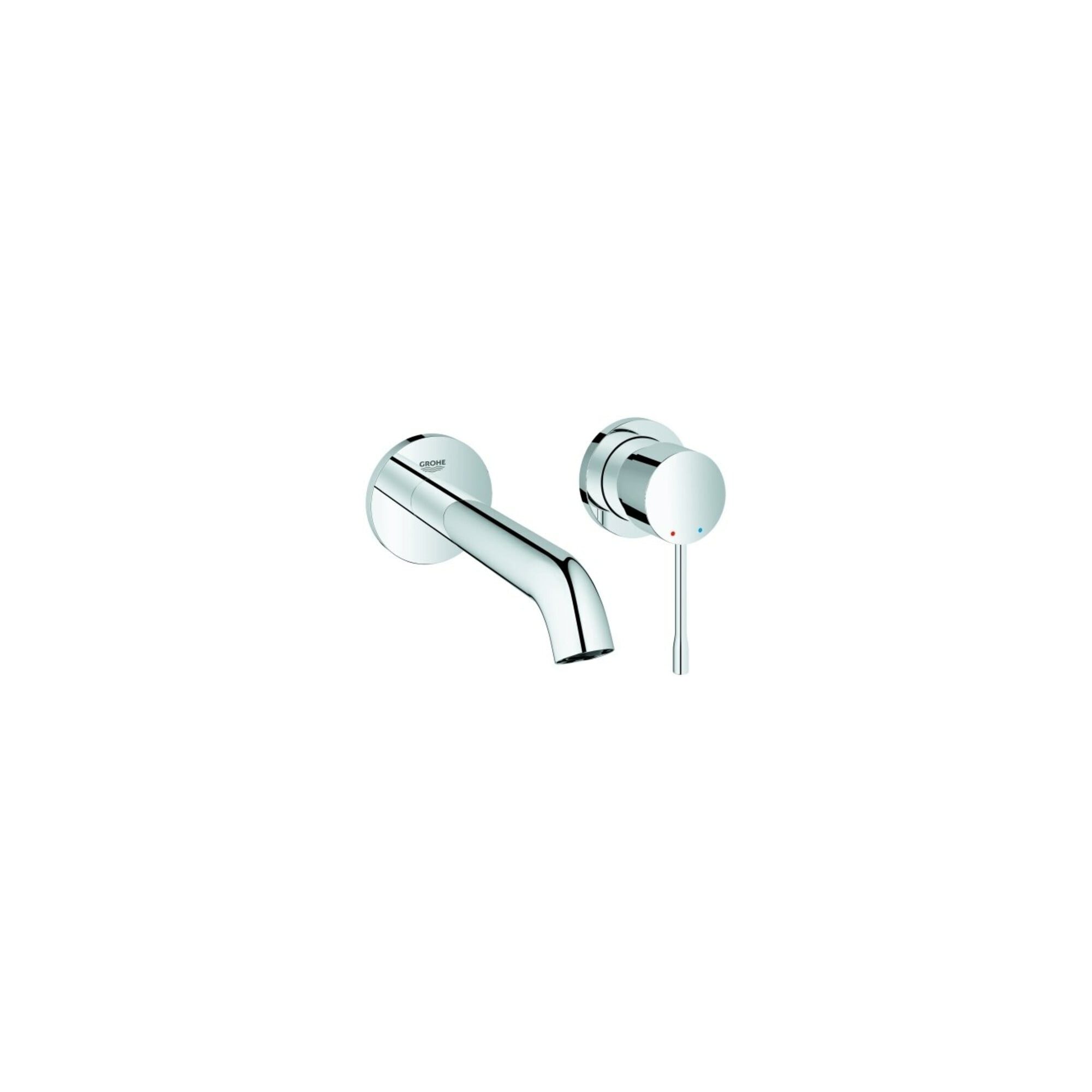Grohe Anschluss-Set Grohe Fertigmontageset Essence UP-2-L-Waschtischmischer, Ausl. 18,3cm
