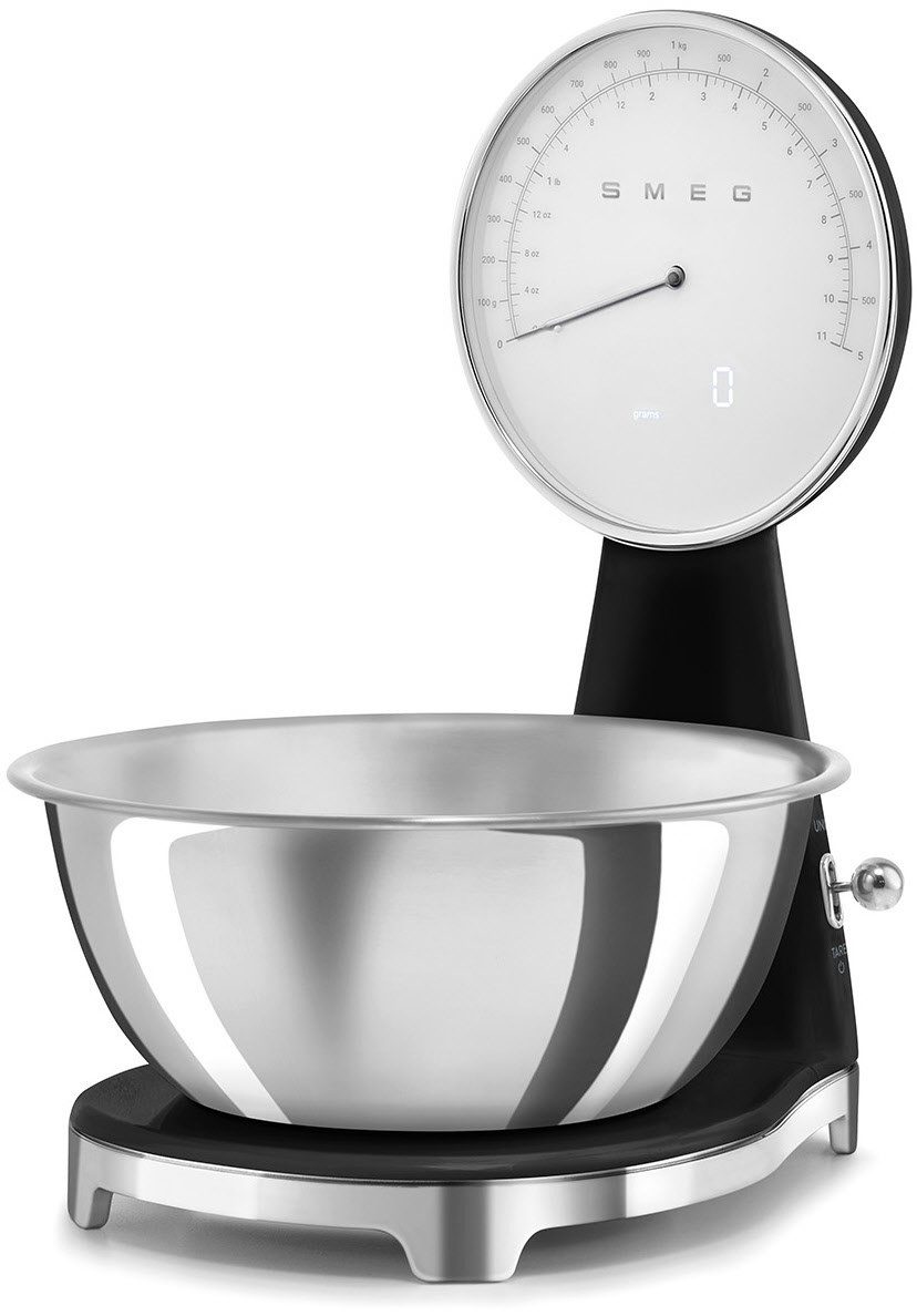 Smeg Küchenwaage KSF01BLWW Küchenwaage 50s Style Schwarz – Bild 5 von 5
