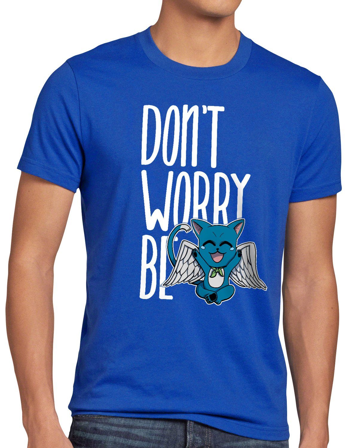 style3 T-Shirt Don't worry be Happy günstig online kaufen