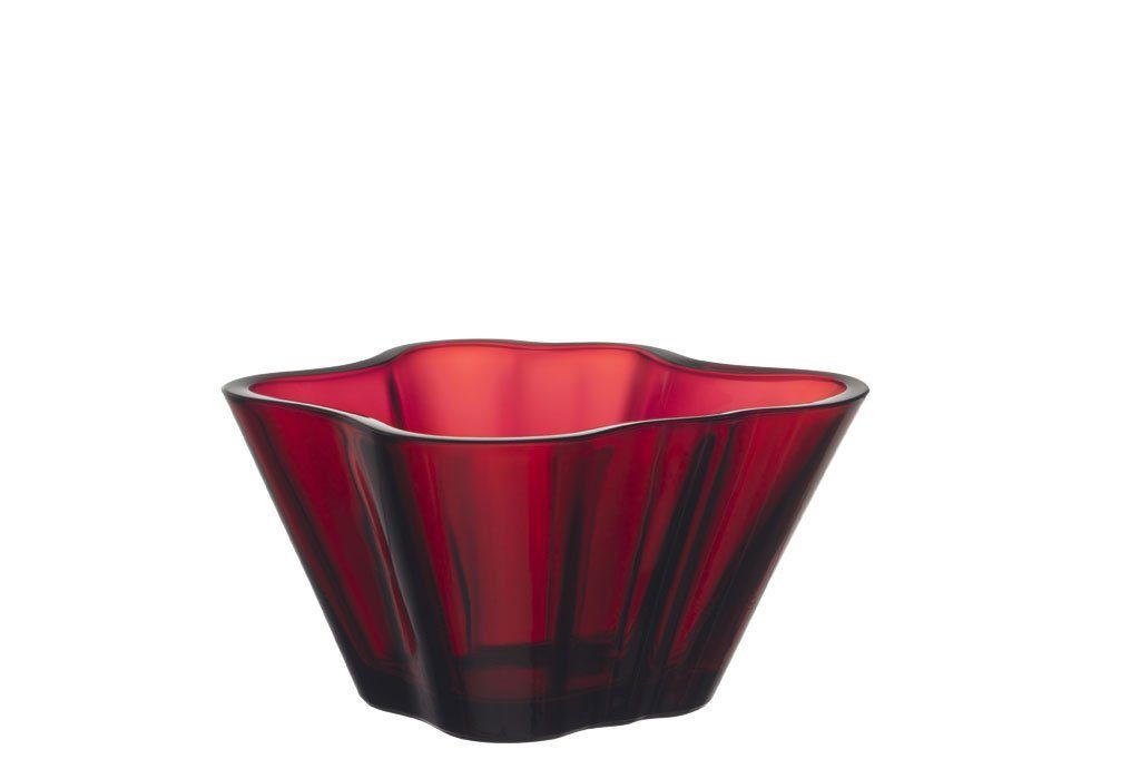 (Packung) Glas, Alvar Schale IITTALA Aalto,