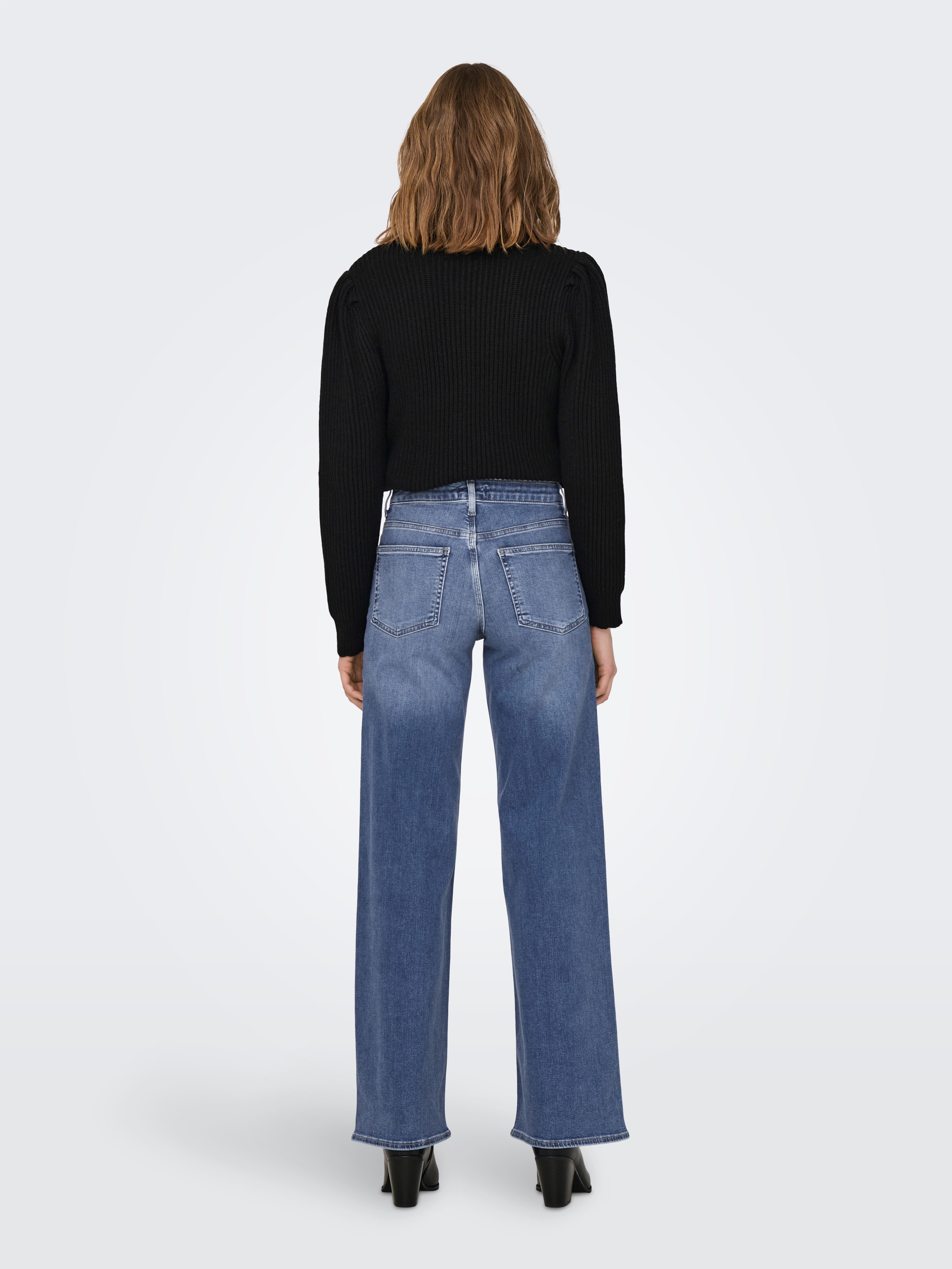 ONLY High-waist-Jeans ONLMADISON BLUSH HW WIDE günstig online kaufen