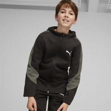 PUMA Hoodie evoStripe Reißverschluss-Hoodie Jungen