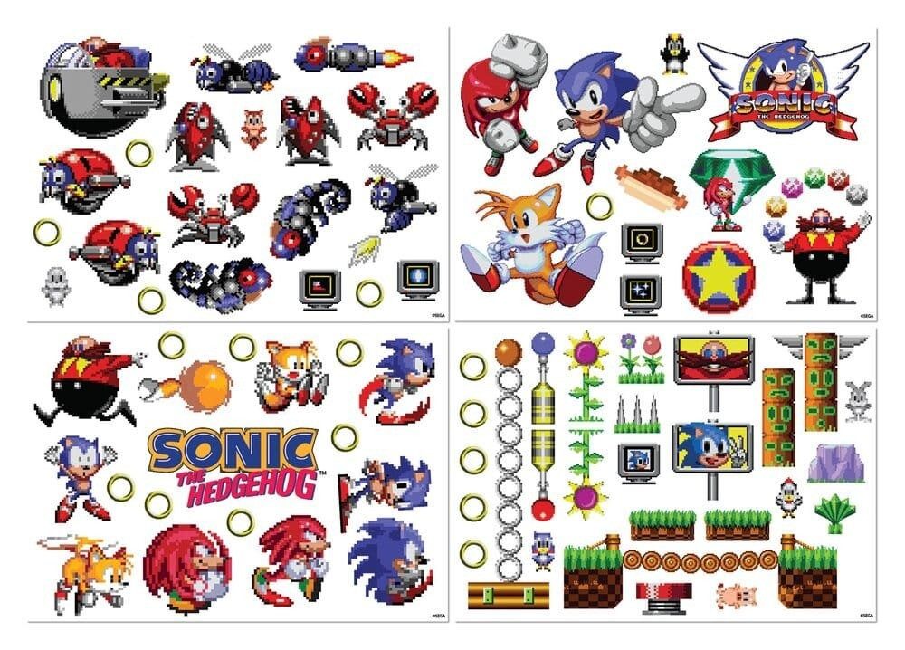 Fanattik Aufkleber Sonic - The Hedgehog Tech Sticker Pack