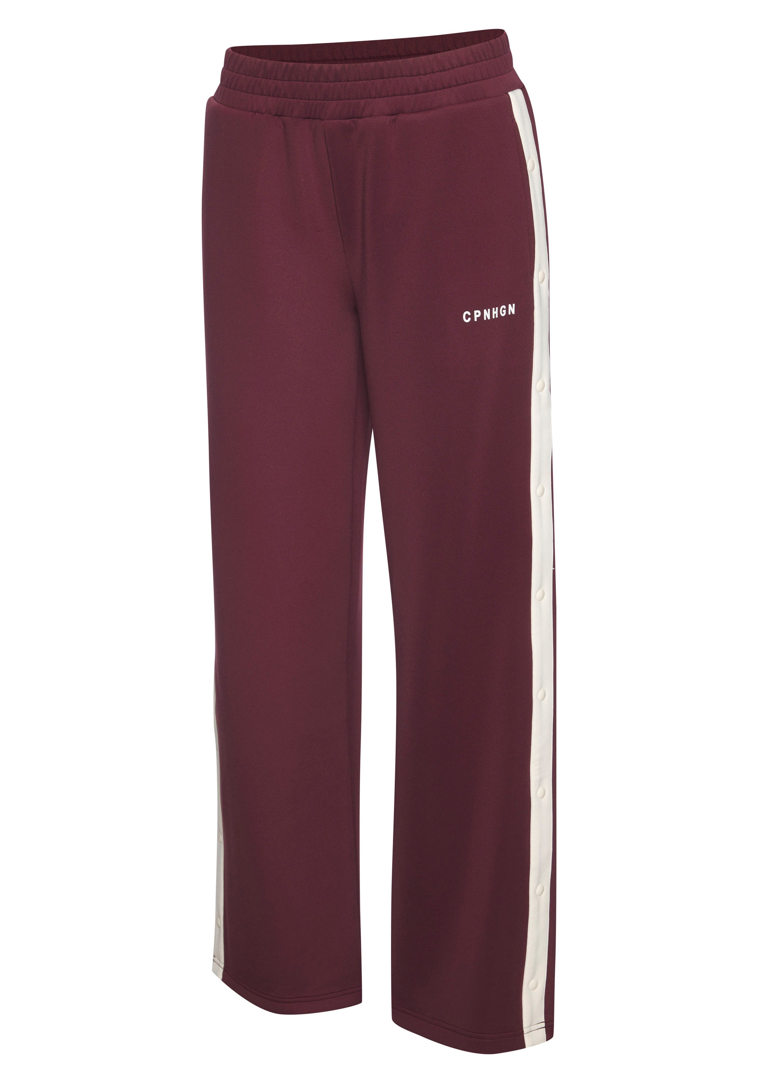 Copenhagen Studios Relaxhose mit seitlicher Druckknopfleiste
