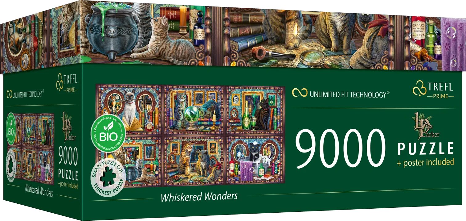 Trefl Puzzle Lisa Parker Schnurrbart Wunder Katzen 9000 Teile Puzzle, 9000 günstig online kaufen