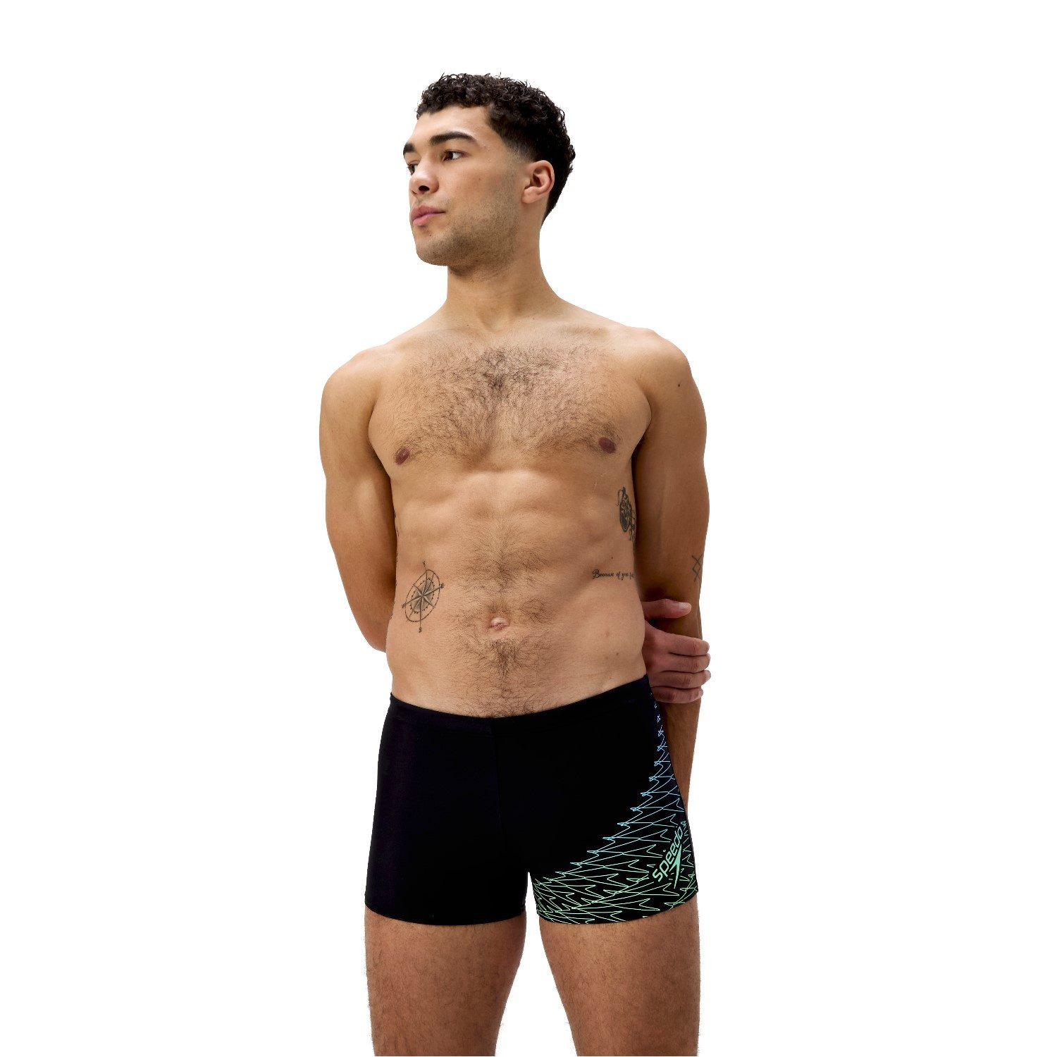 Speedo Badehose Aquashort Medley chlorbeständig