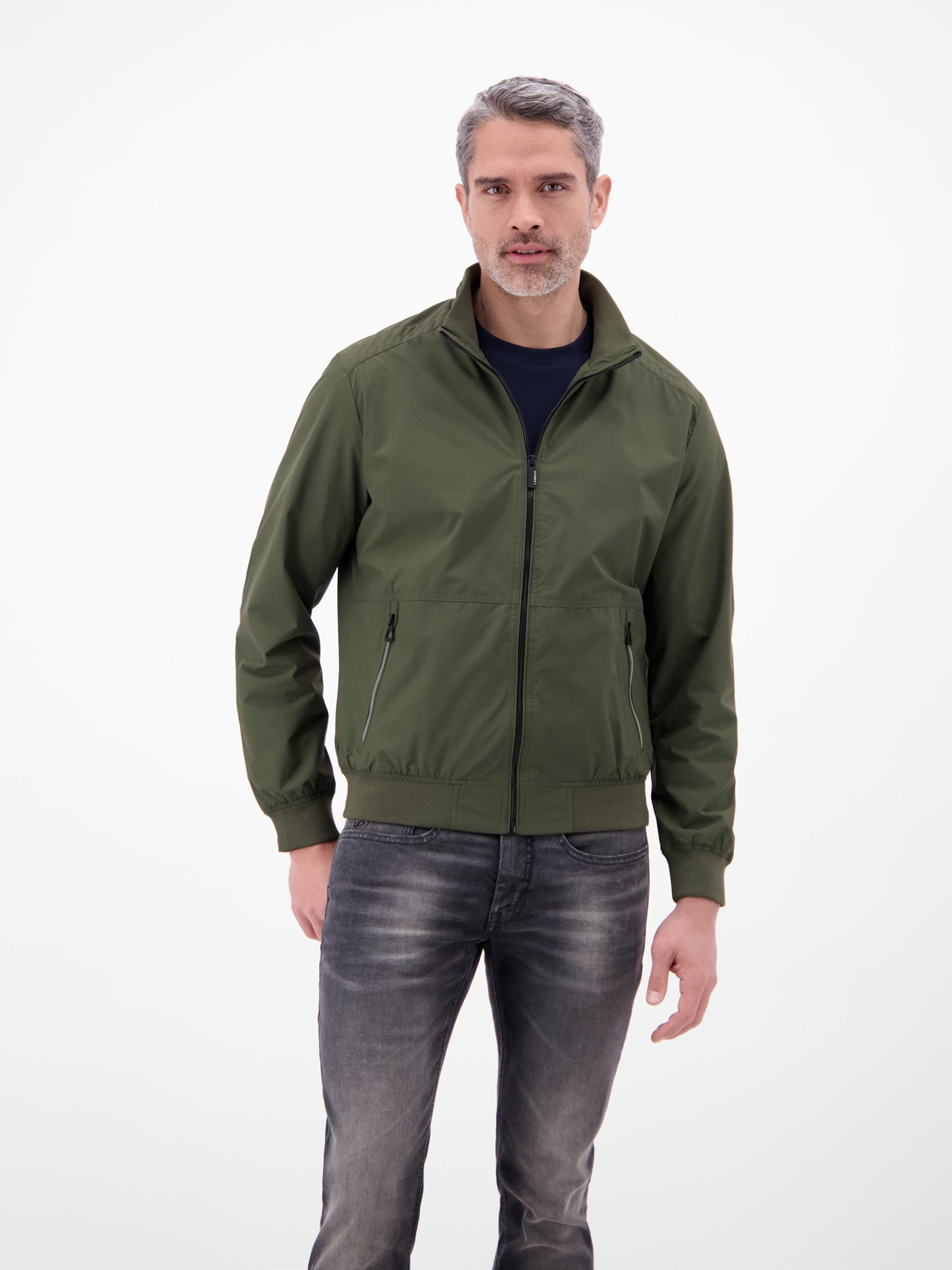 LERROS Blouson mit Stehkragen und Reißverschluss