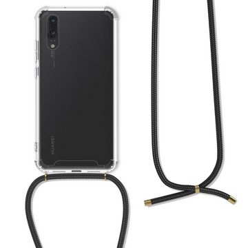 kwmobile Handyhülle Necklace Case für Huawei P20, Hülle Silikon mit Handykette - Band Handyhülle