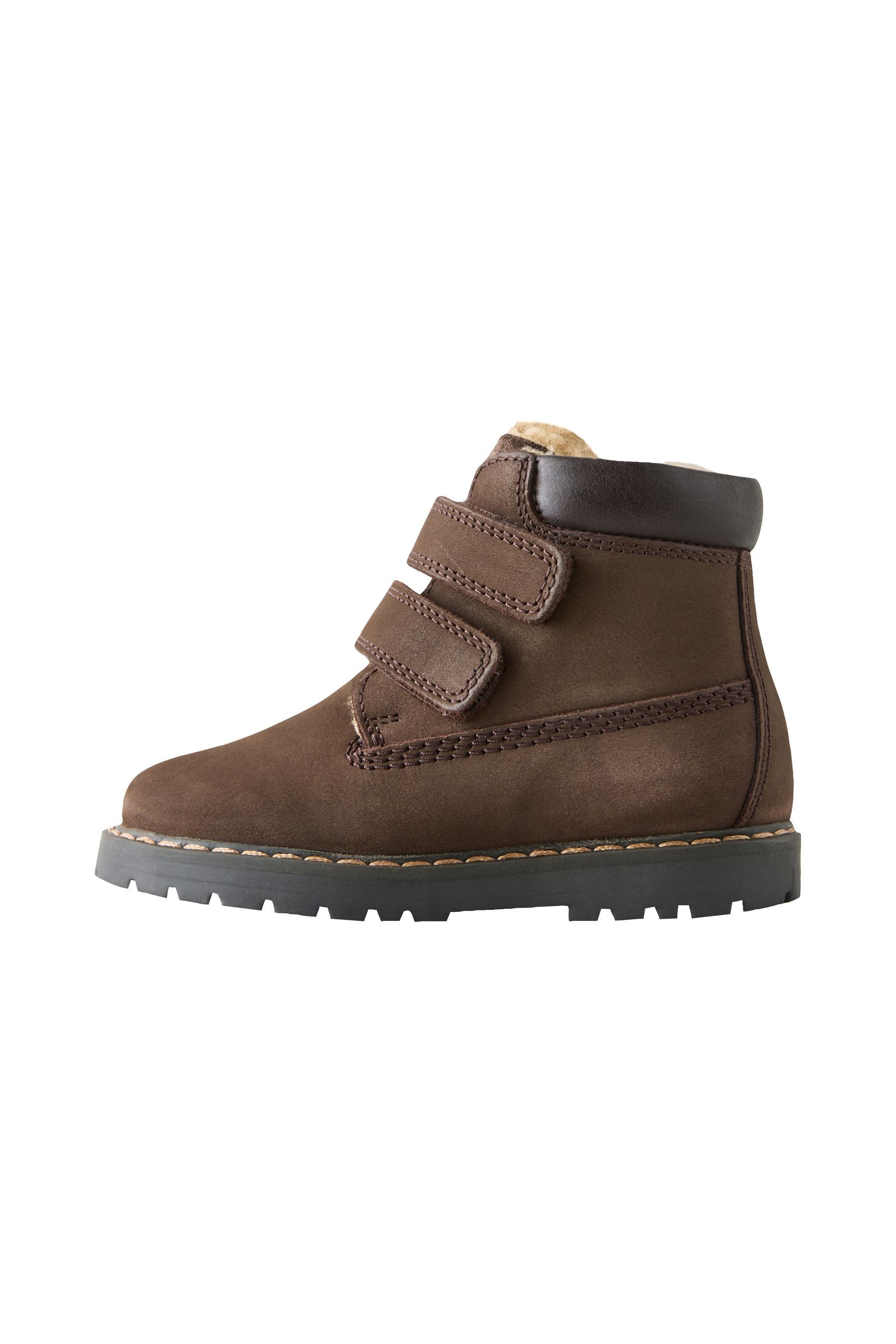 Next Warme Arbeitsstiefel Haftverschluss Weite Passform Stiefelette