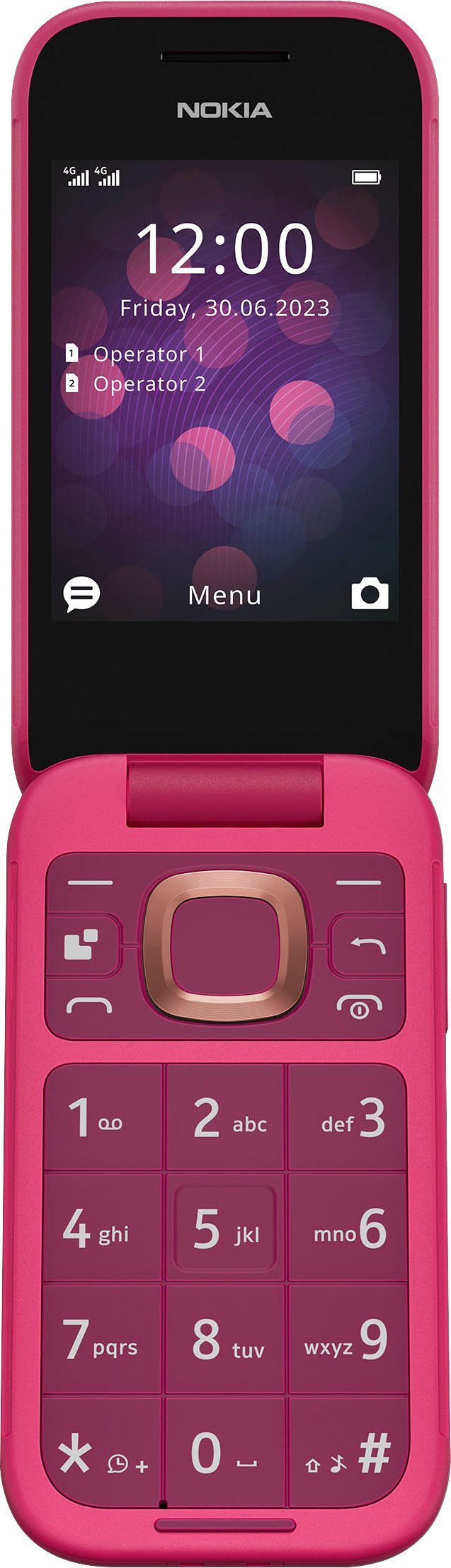 rosa cm/2,8 Speicherplatz, MP Klapphandy GB (7,11 Zoll, 2660 Kamera) Nokia 0,13 Flip 0,3