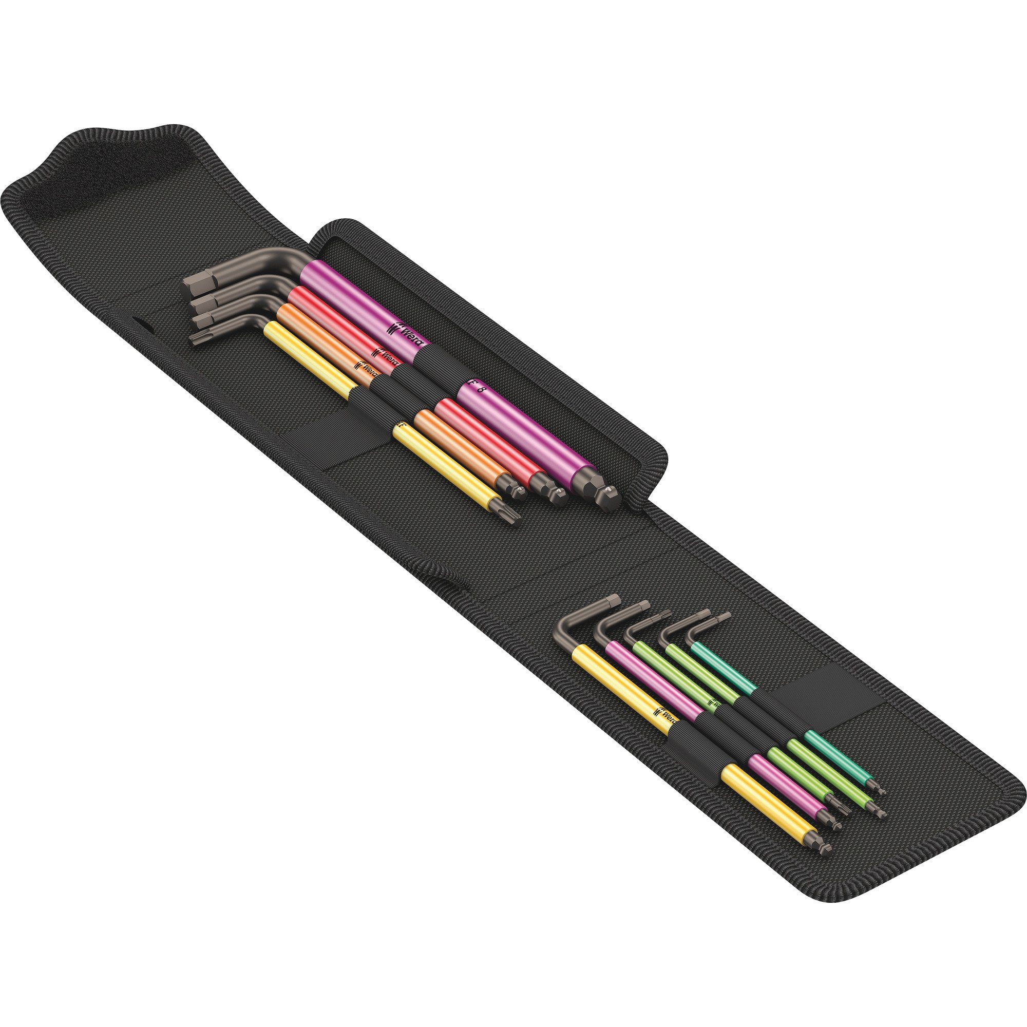 Werkzeugset Wera Bicycle Set 4, Schraubendreher, (9-teilig, in