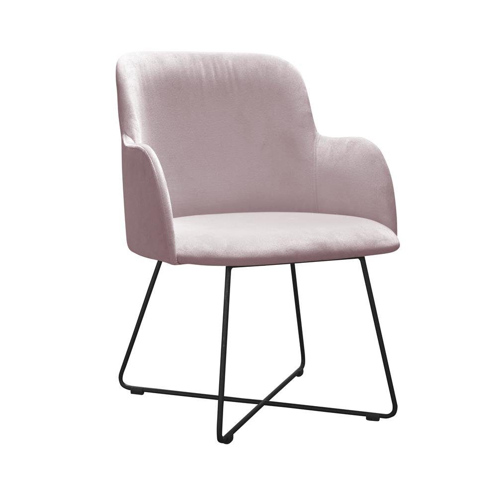 JVmoebel Stuhl, Design Set Stühle 6x Stuhl Warte Ess Zimmer Neu Gruppe Garnitur Lehnstuhl Stuhl Flieder