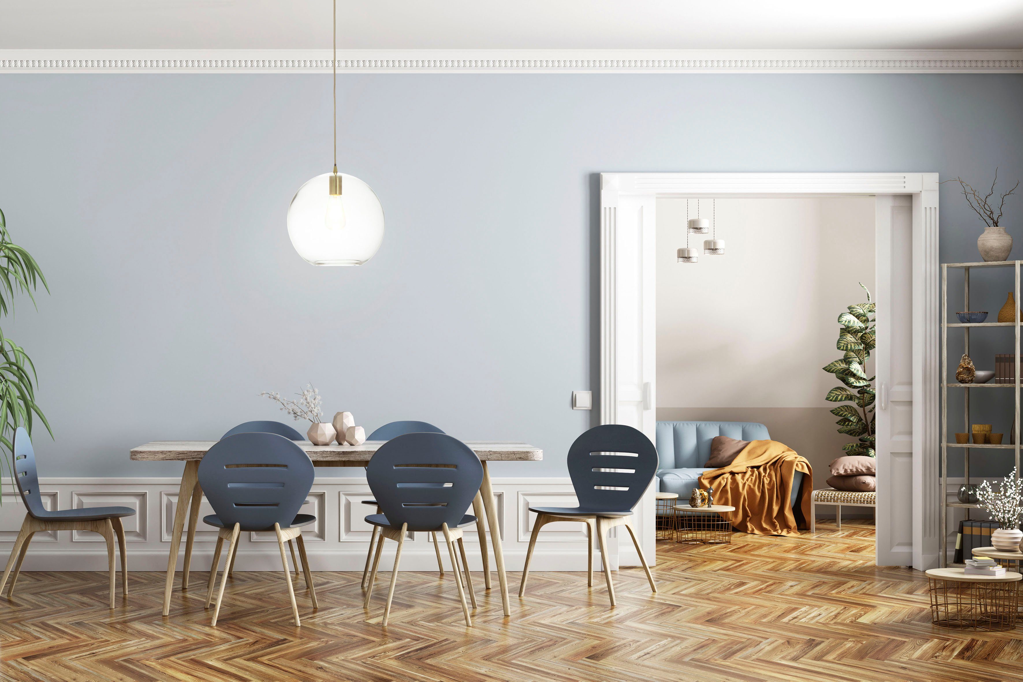 Kayoom Hängeleuchte Heike, ohne Leuchtmittel, handgefertigt, modern