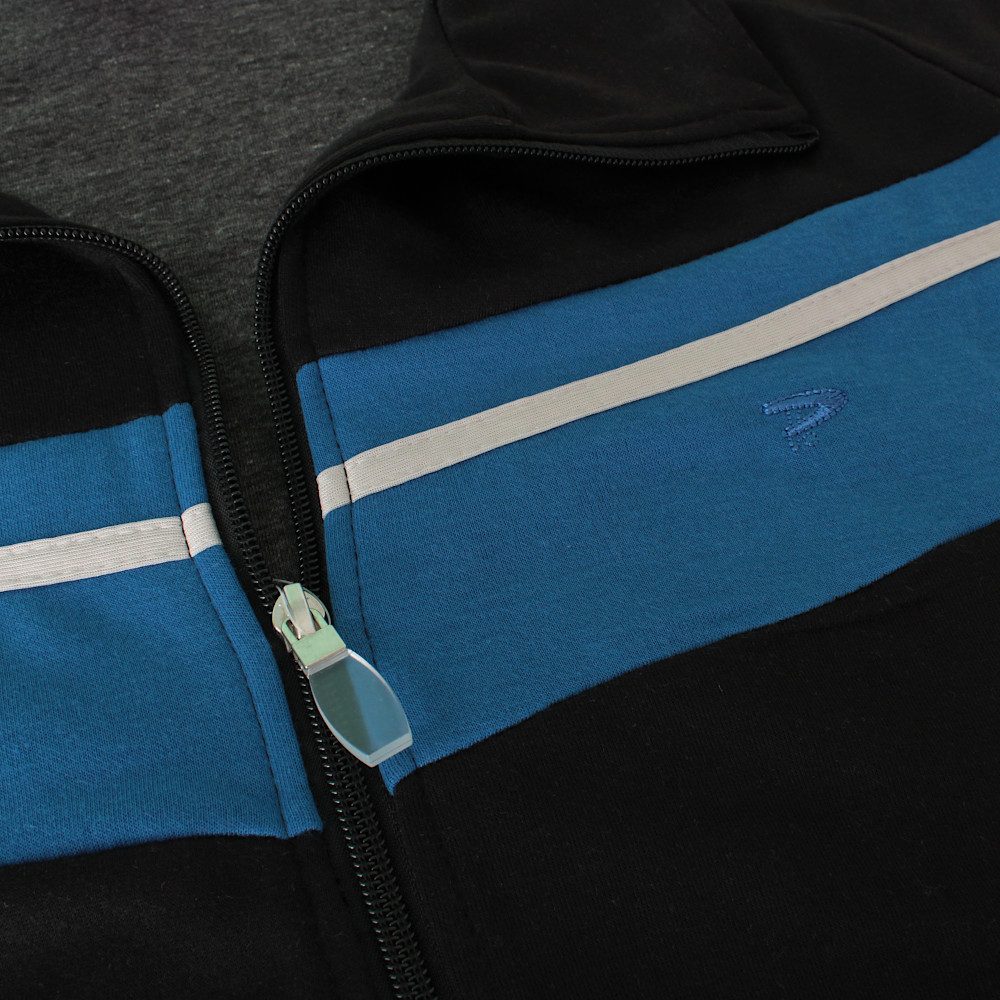 Herbold Sportswear Trainingsanzug Herren Freizeitanzug Kuranzug (2-tlg), mit Reißverschlussjacke und Biesenhose, auch Kurzgröße – Bild 4 von 5