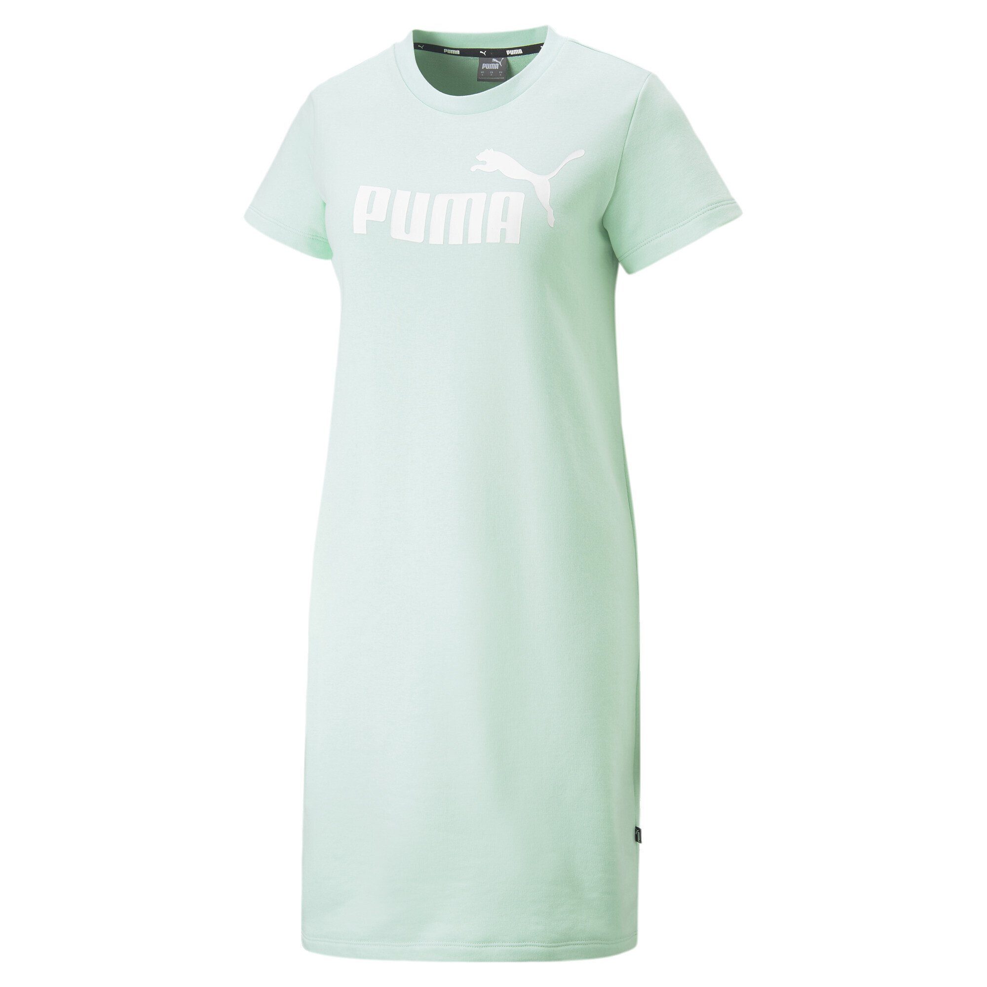 Top-Empfehlung PUMA Sweatkleid Essentials Logo Minty Burst Damen Green Kleid