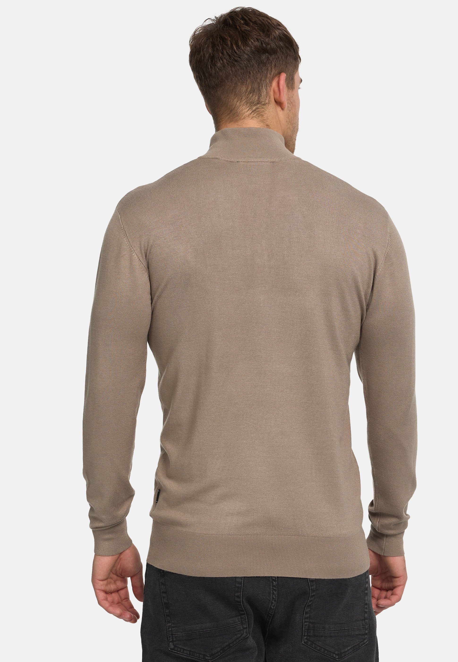 Jeff Strickpullover Herren Frankie Pullover Herrenpullover Feinstrickpullover mit Stehkragen