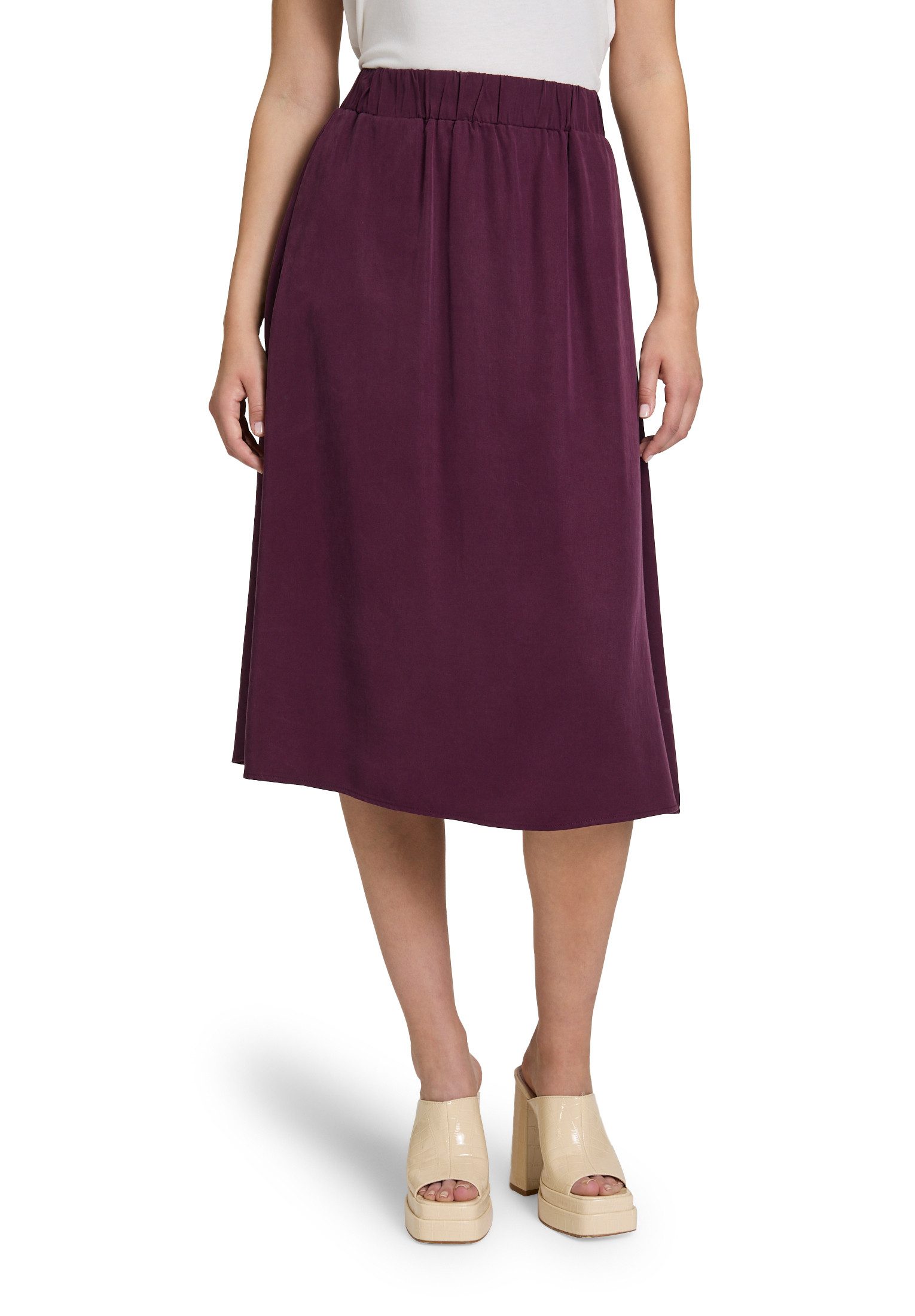 Cartoon Midirock Damen A-Linien-Rock mit Eingrifftaschen günstig online kaufen