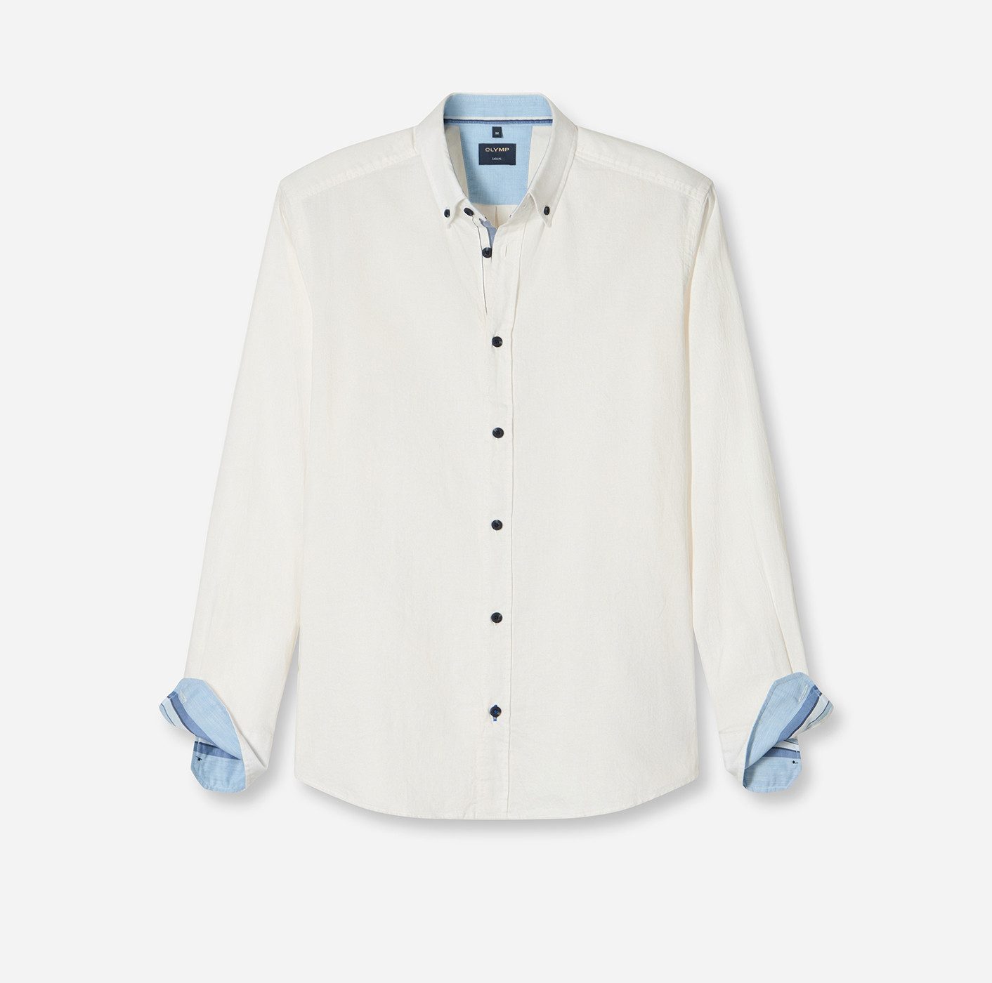 OLYMP Langarmhemd Regular Fit, Businesshemd, Button-down-Kragen, günstig online kaufen
