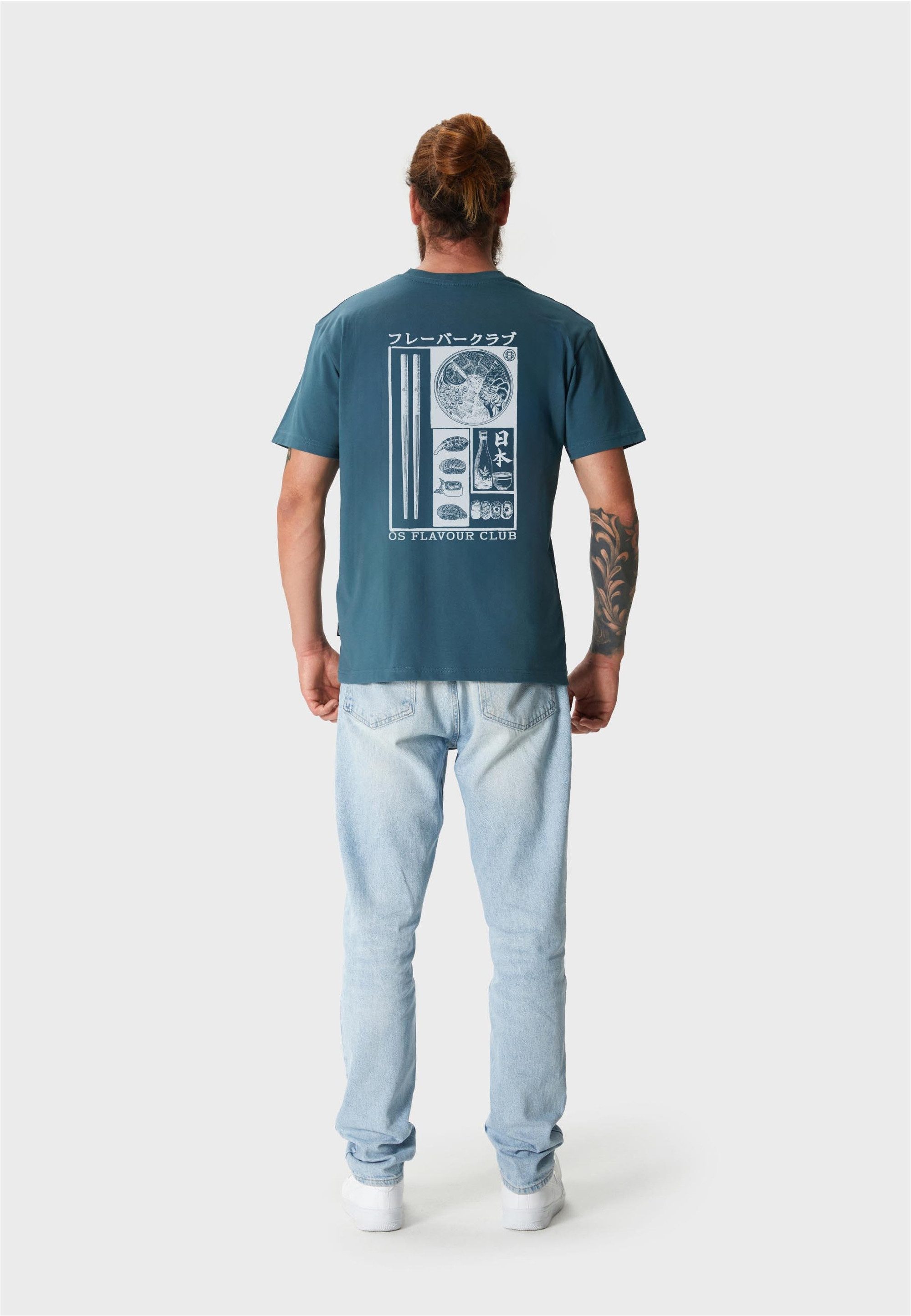 Oldskull T-Shirt Asian Flavour Club Umami Graphic mit fernöstlichem Motivpr günstig online kaufen