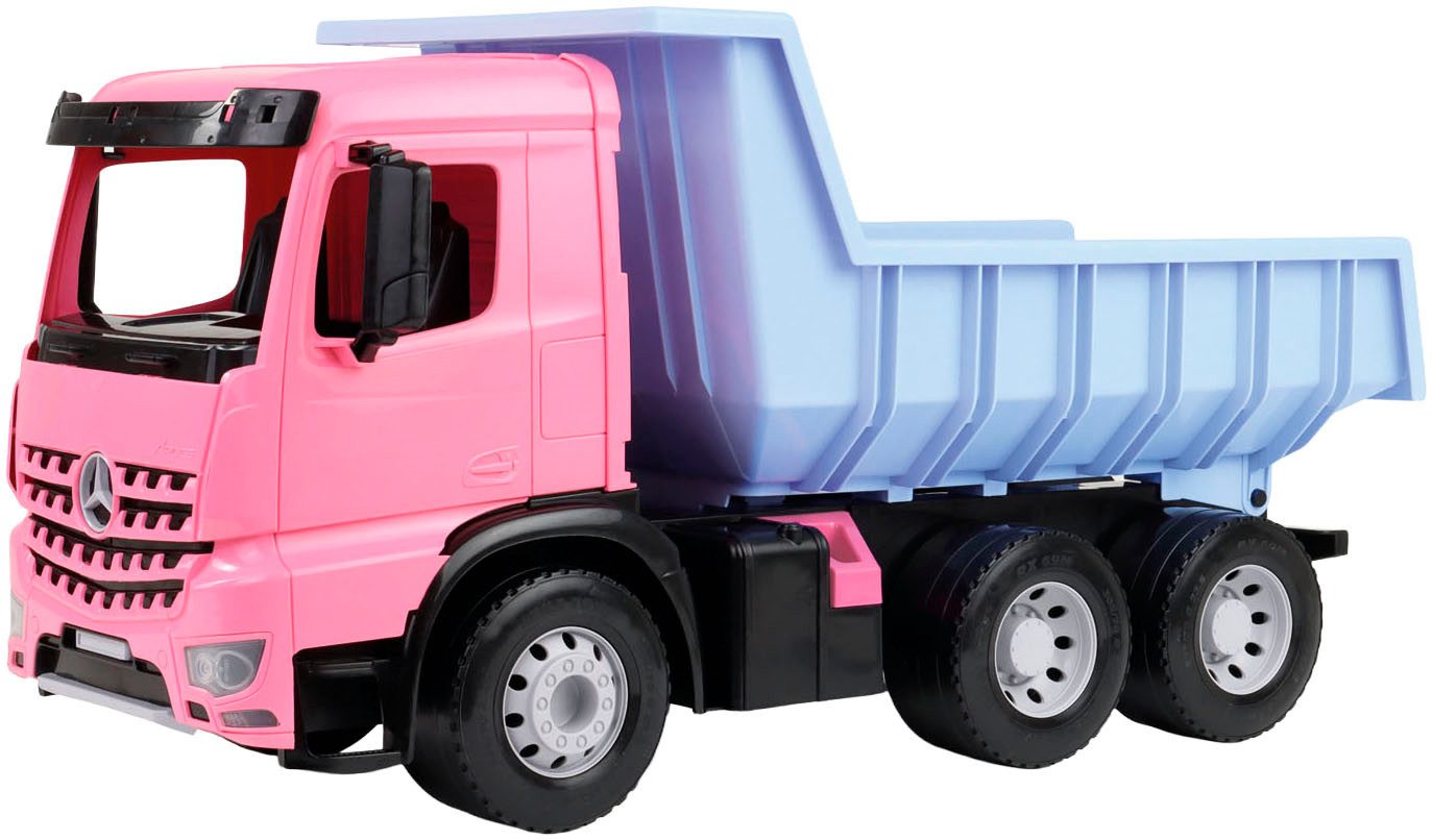 Lena® Spielzeug-Kipper Giga Trucks Muldenkipper Arocs Rosa, Made in Europe