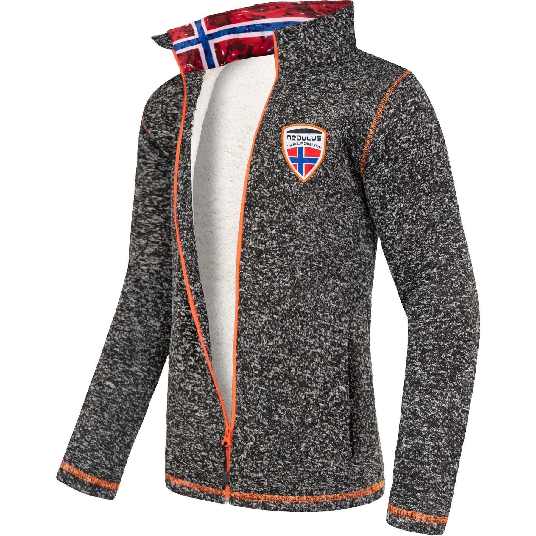Nebulus Fleecejacke LAGONDA, P5510 - Herren, schwarz, L