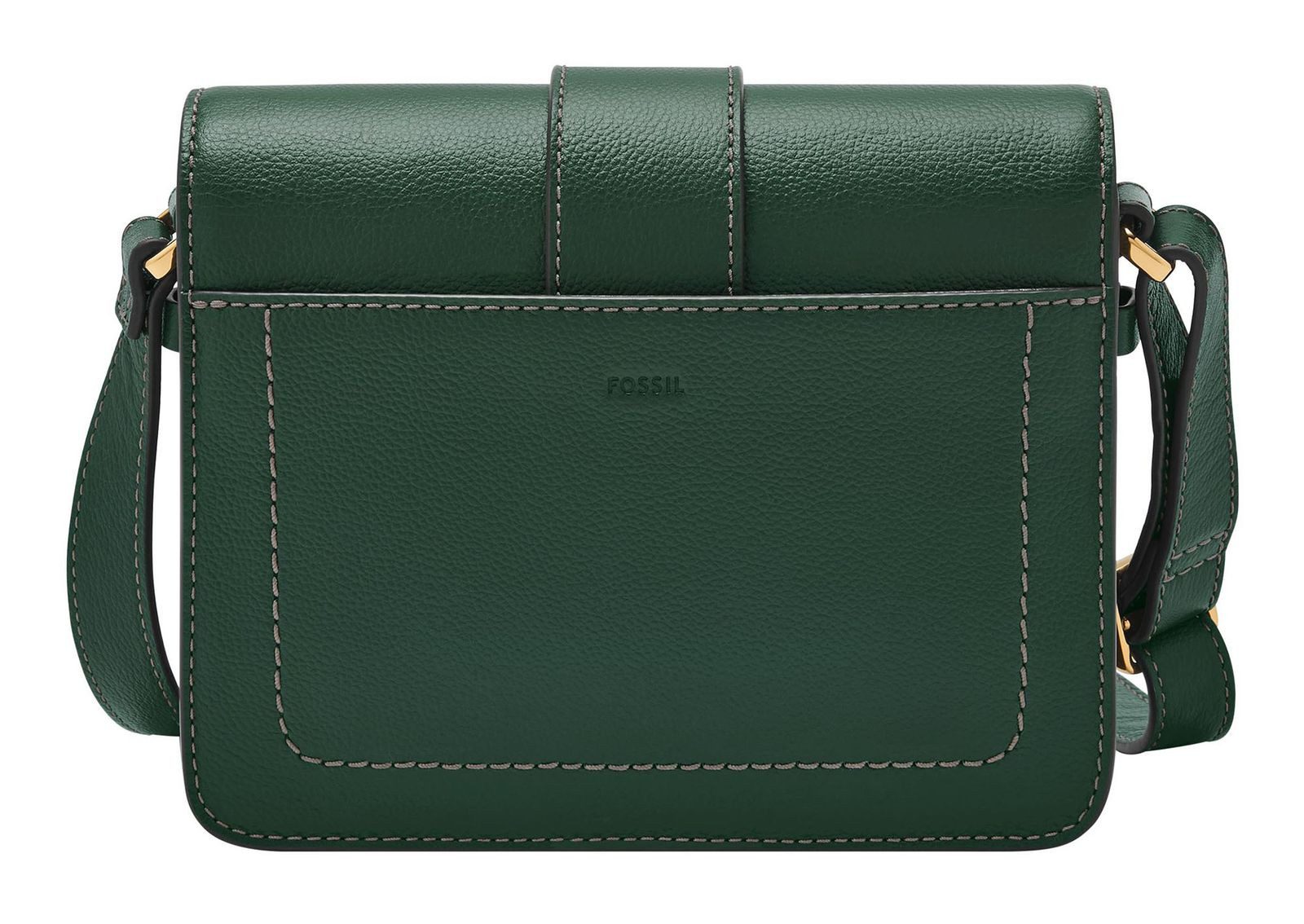 Fossil Umhängetasche Flap Crossbody Bag, aus echtem Leder