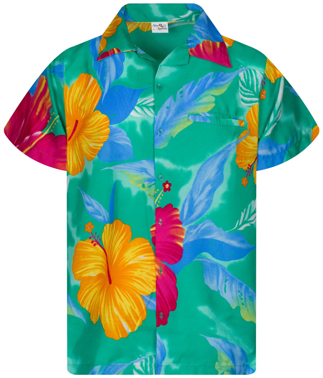 King Kameha Hawaiihemd Big Flower Funky günstig online kaufen