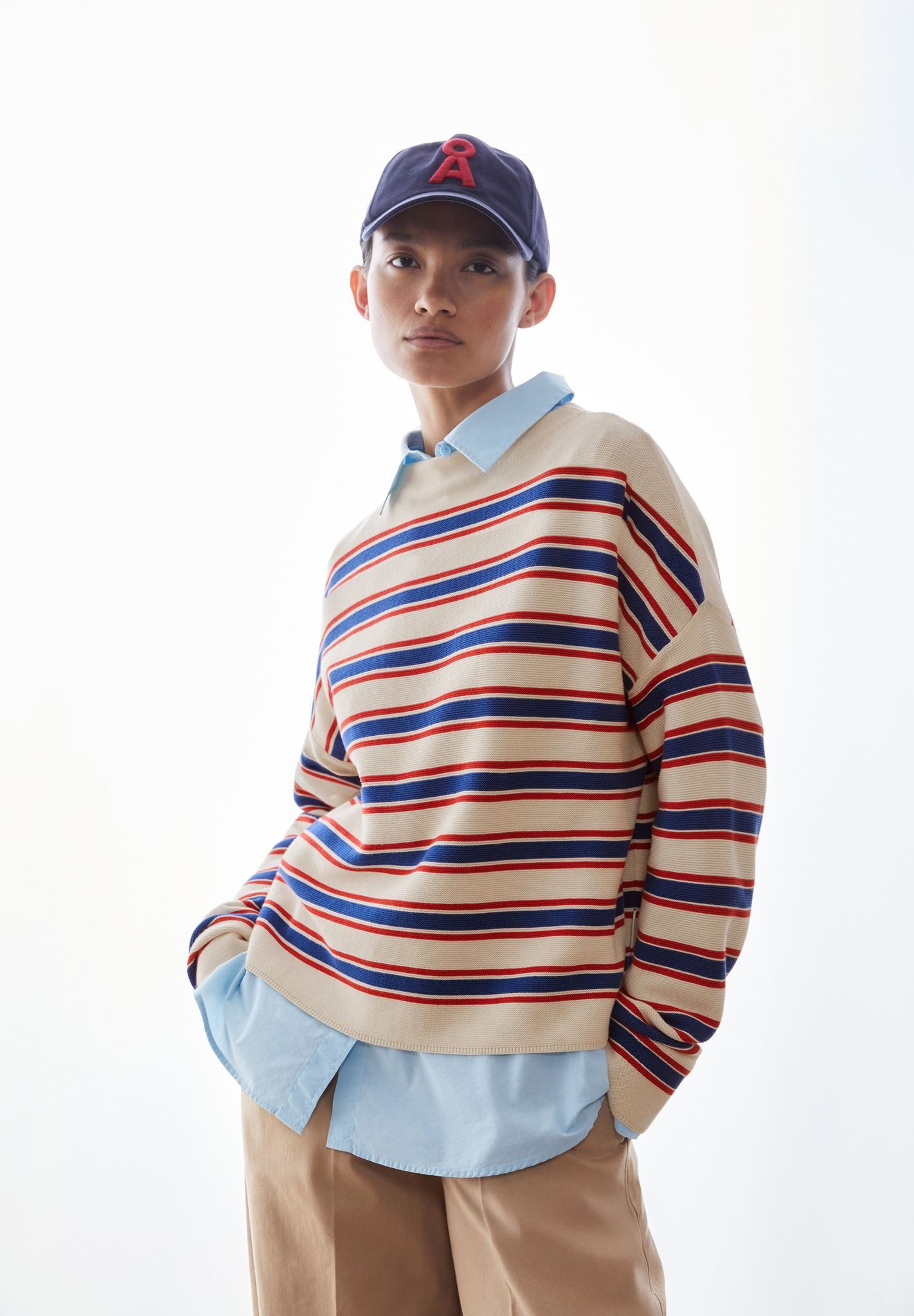 Armedangels Rundhalspullover MERINAA STRIPES KNIT günstig online kaufen