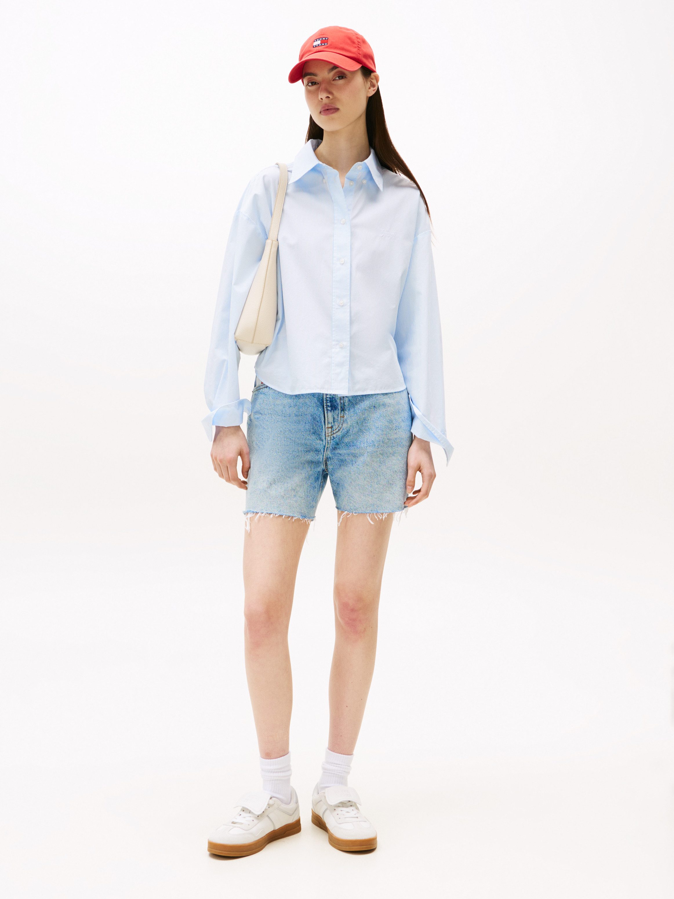 Tommy Jeans Hemdbluse TJW REG CROP günstig online kaufen