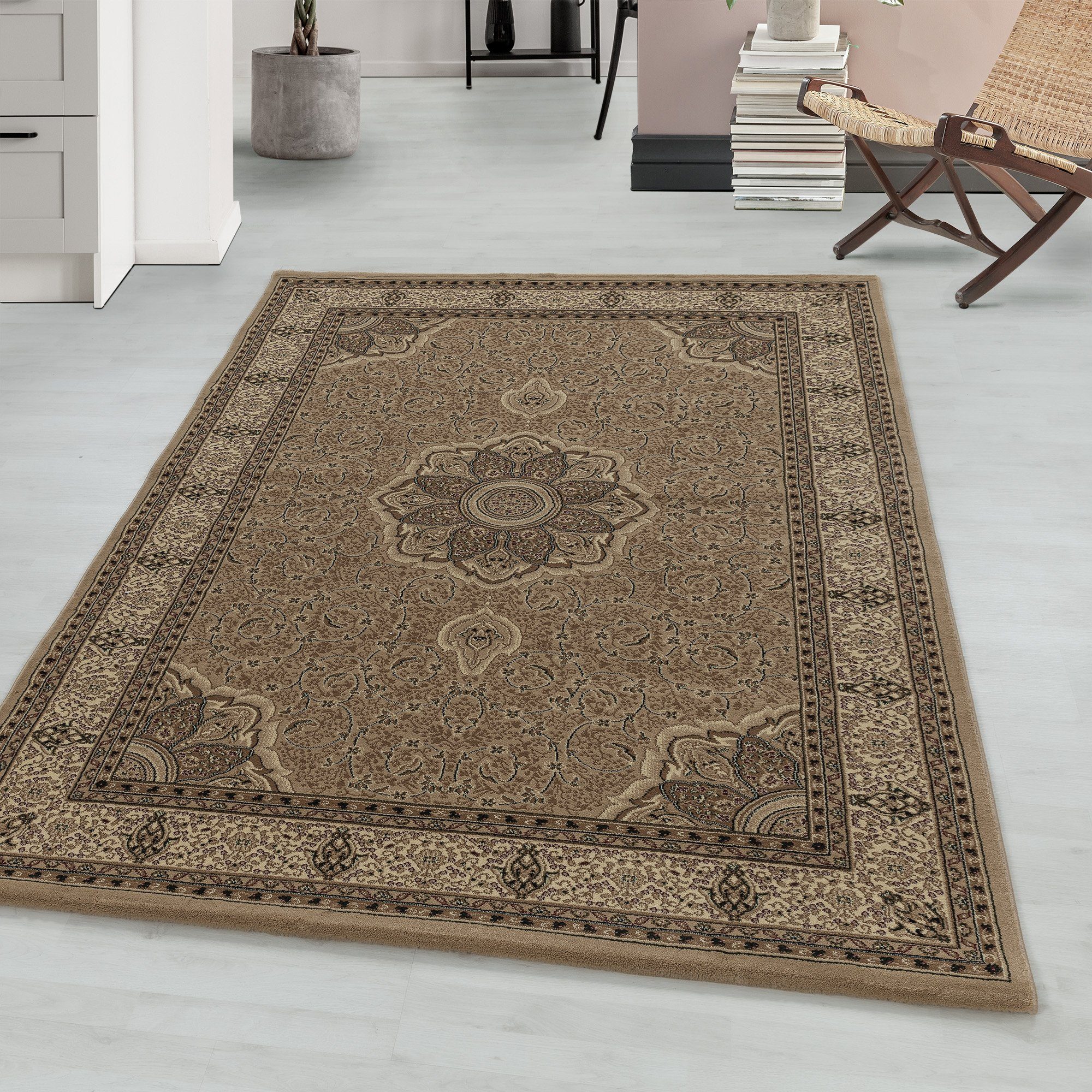 Teppich Orientalisch Design, Teppium, Läufer, Höhe: 9 mm, Teppich Wohnzimmer