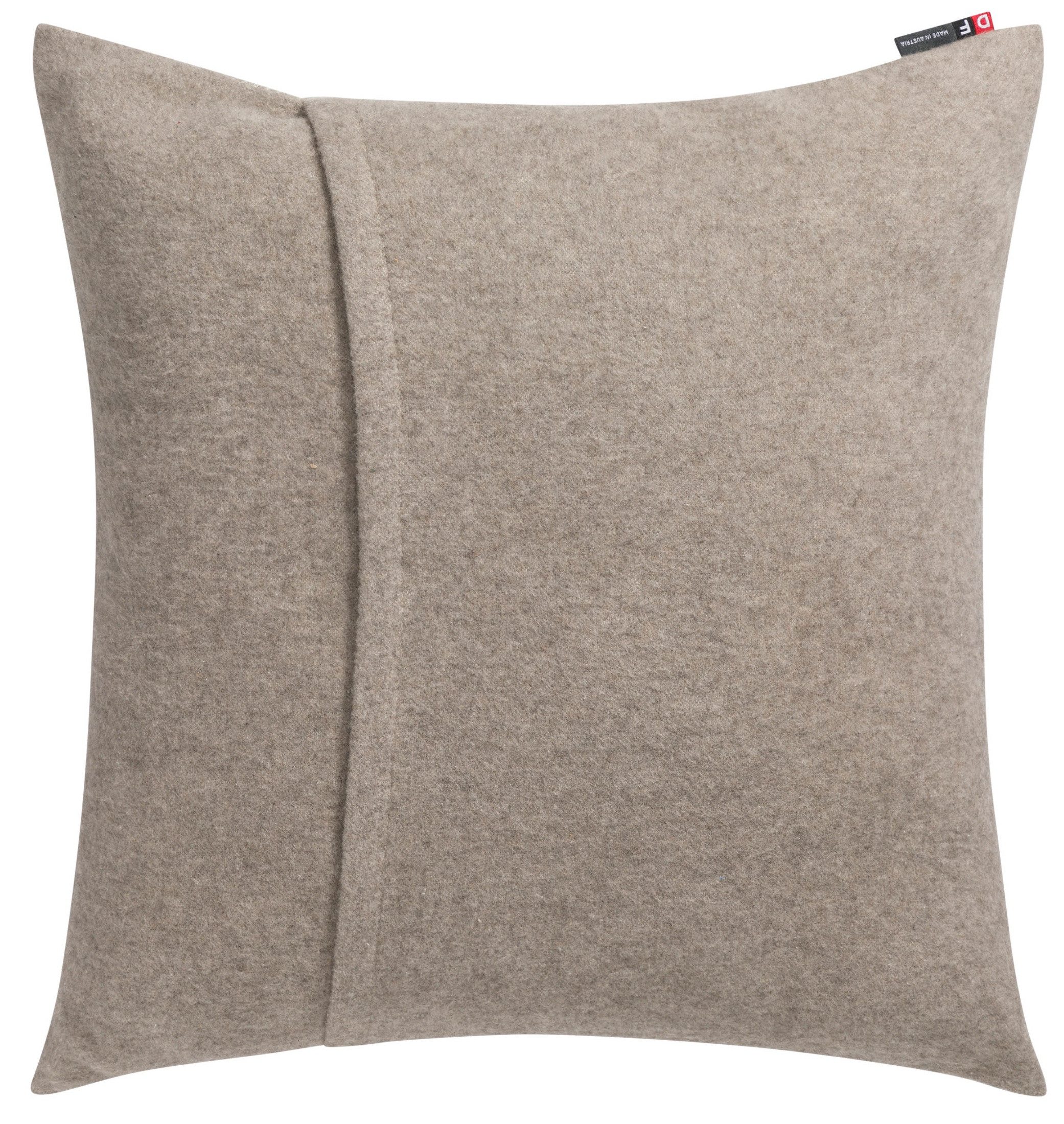 DAVID FUSSENEGGER Kissenhülle Silvretta 'Berglandschaft' 50 x 50 cm Rauch- günstig online kaufen