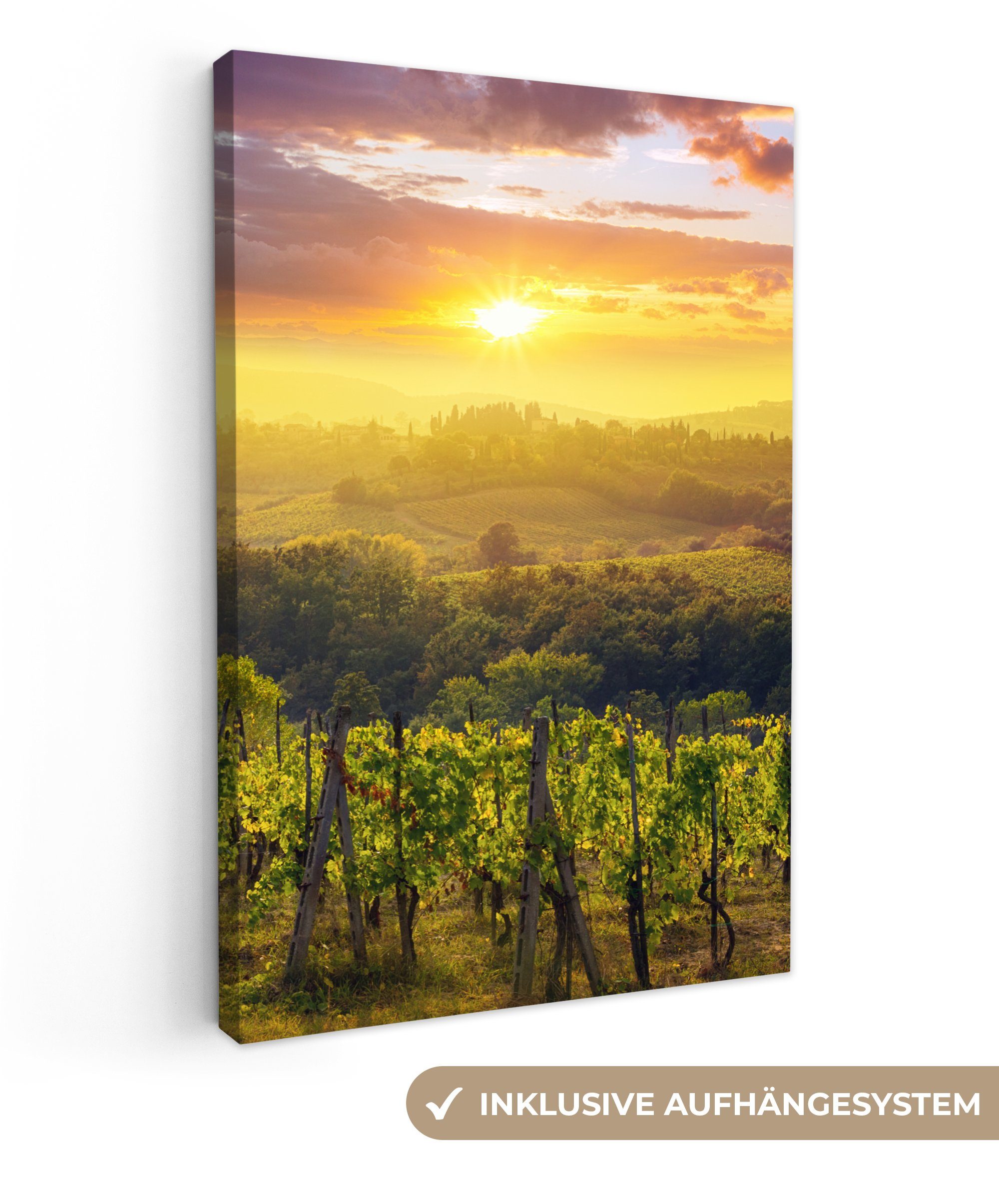 OneMillionCanvasses® Leinwandbild Toskana - Italien - günstig online kaufen