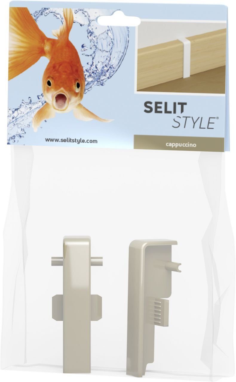 Selit Sockelleiste SELITSTYLE Verbinder capuccino Höhe 50 mm