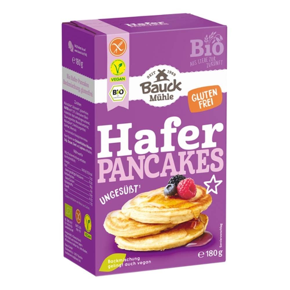 Bauck Mühle Backmischung Dessert-Mix - Hafer Pancakes ungesüßt 180g