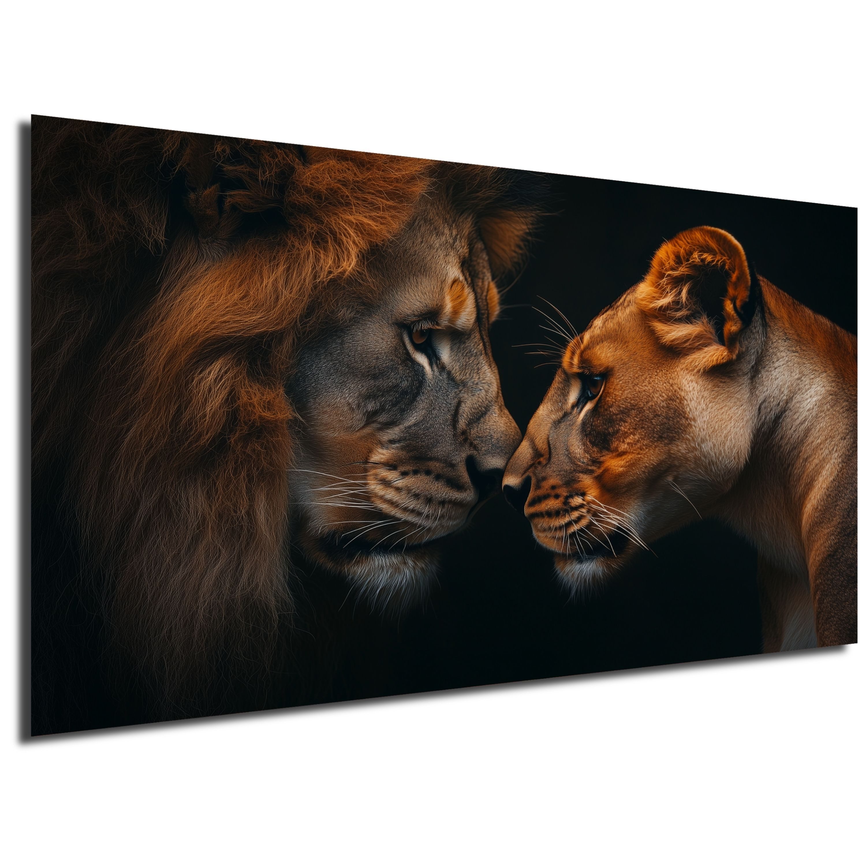 DARO Design Leinwandbild Modern Abstrakt Wandbilder XXL Wandbild Wand Deko günstig online kaufen