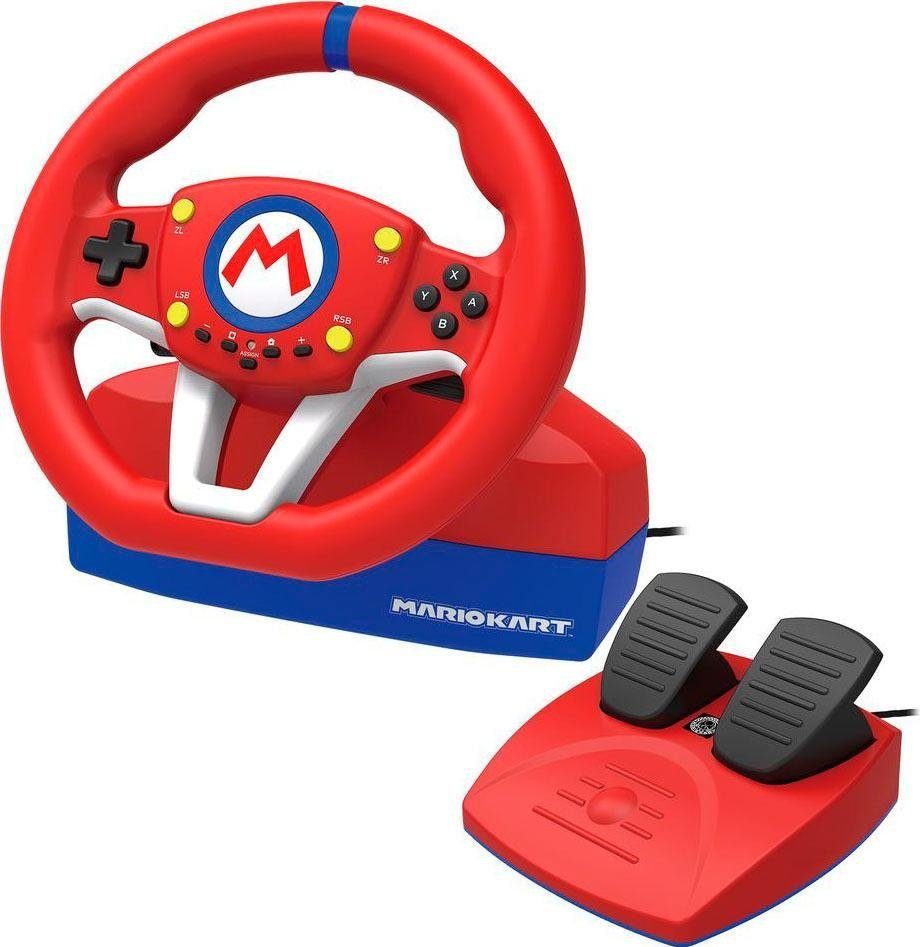 Hori Mario Kart Pro MINI Gaming-Lenkrad, Kompatibel mit Rennspielen auf der  Switch