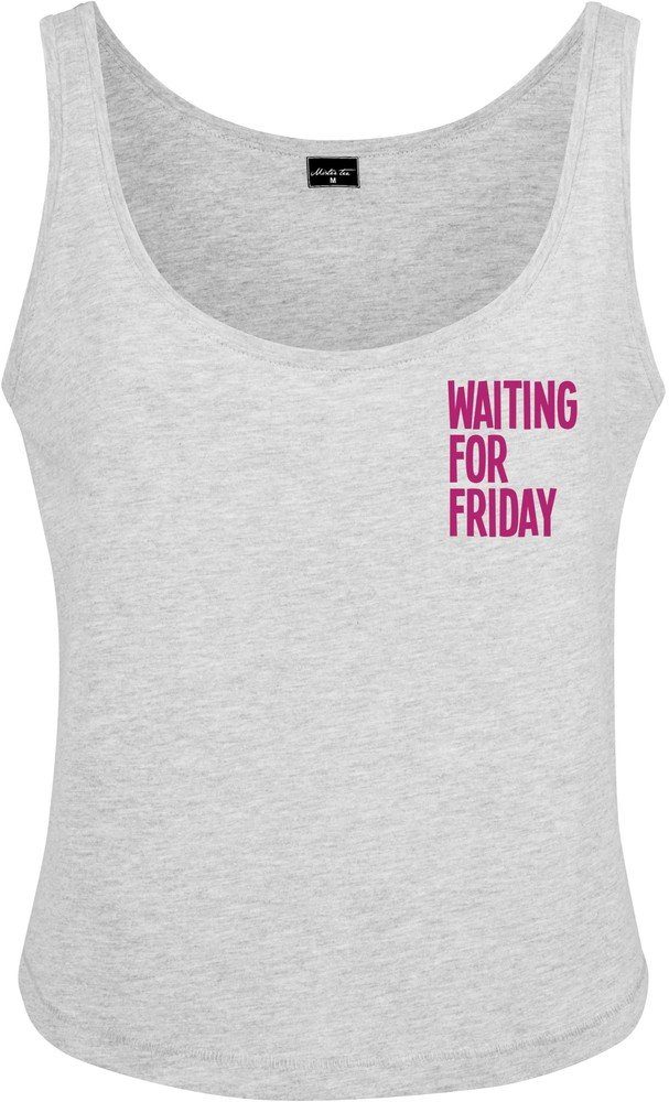 MisterTee Muskelshirt "MisterTee Damen Ladies Waiting For Friday Box Tank", günstig online kaufen