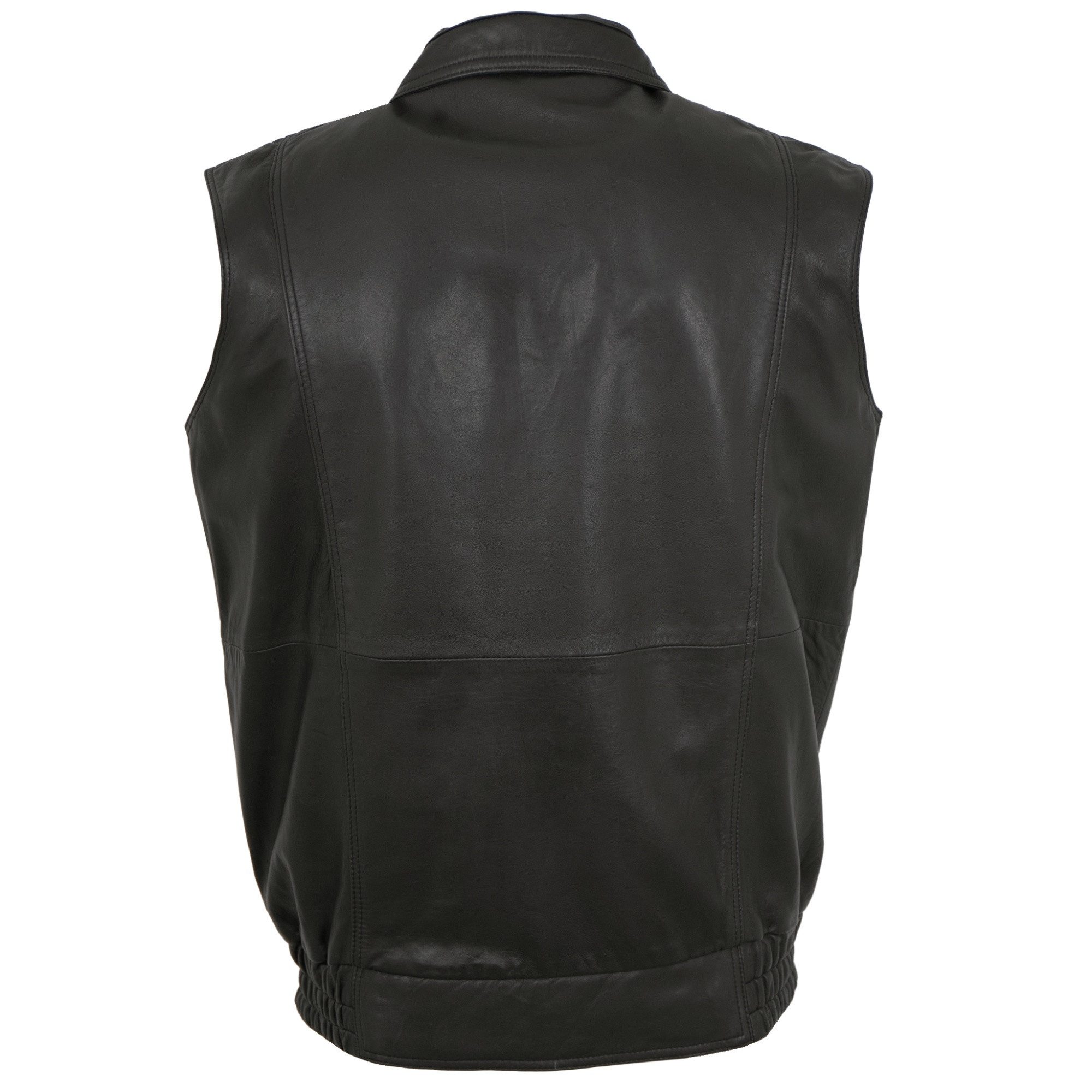Maddox Lederweste Andi Maddox - Herren Lederweste Lammnappa schwarz günstig online kaufen