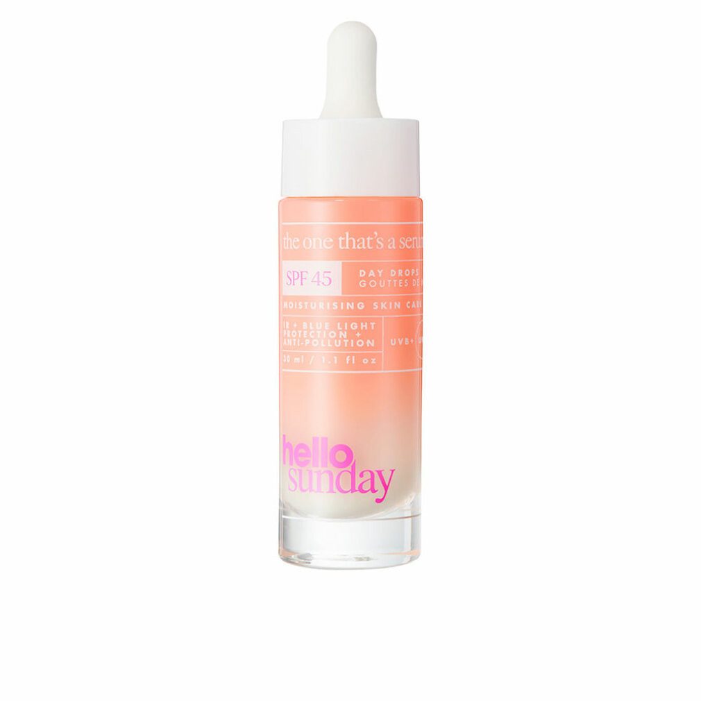 Hello Sunday Tagescreme THE ONE THAT'S A SERUM face drops SPF45 150ml