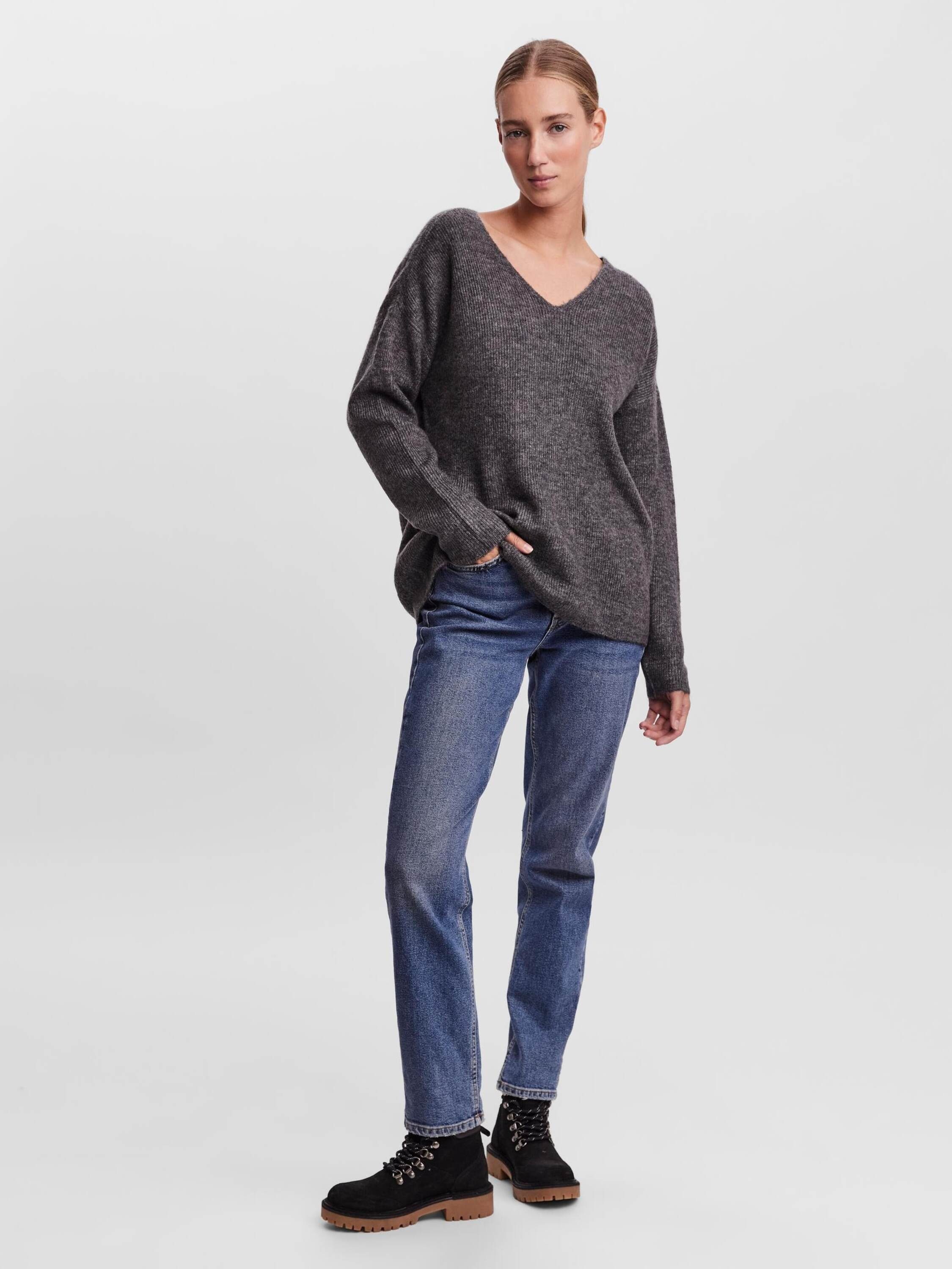 Vero Moda Strickpullover Lefile (1-tlg) Plain/ohne günstig online kaufen