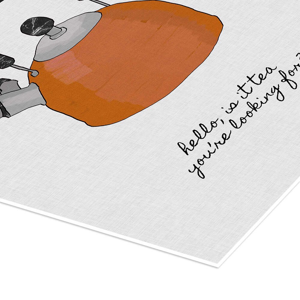 Posterlounge Wandbild Hello, is it tea you're looking for?, Orara Studio, erhältlich als Poster, Leinwandbild, Wandsticker oder Acrylglasbild