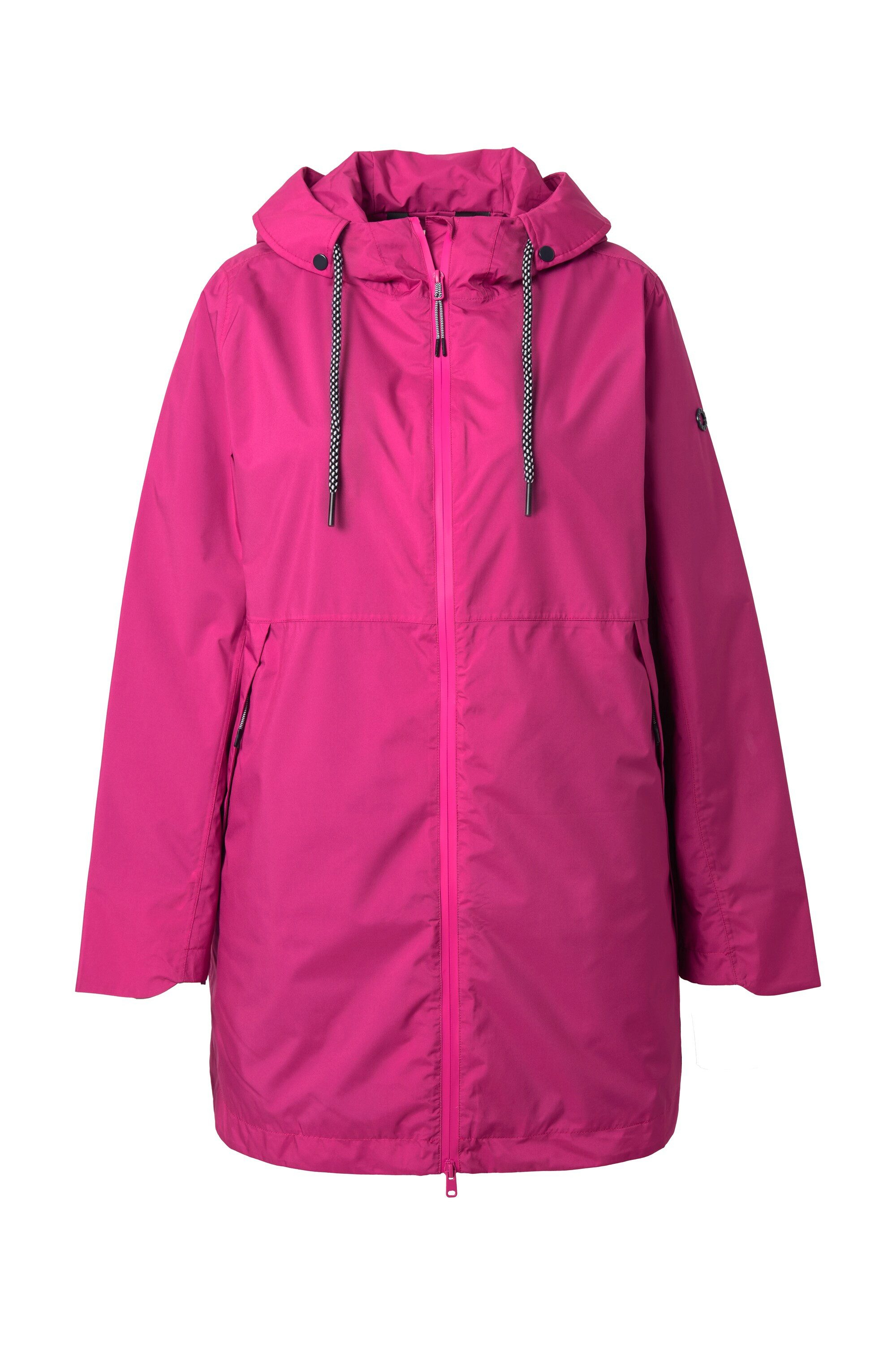 Ulla Popken Funktionsjacke HYPRAR Leicht-Funktionsjacke wasserdicht A-Linie