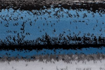 Designteppich Modern Teppich Kurzflor Wohnzimmerteppich Robust und pflegeleicht GRAU, Mazovia, 130 x 190 cm, Fußbodenheizung, Allergiker geeignet, Farbecht, Pflegeleicht